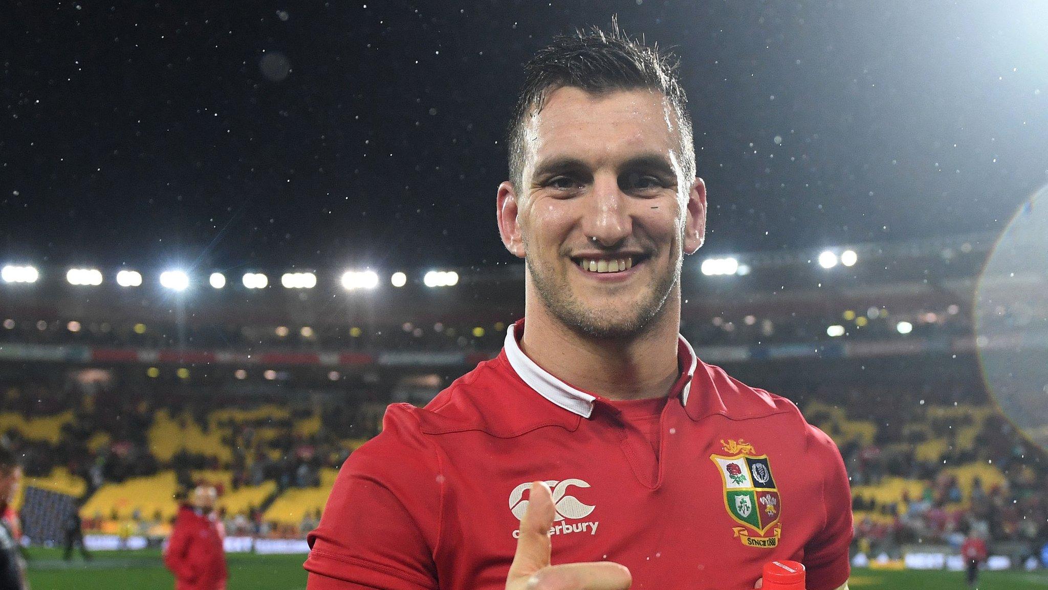 Lions captain Sam Warburton