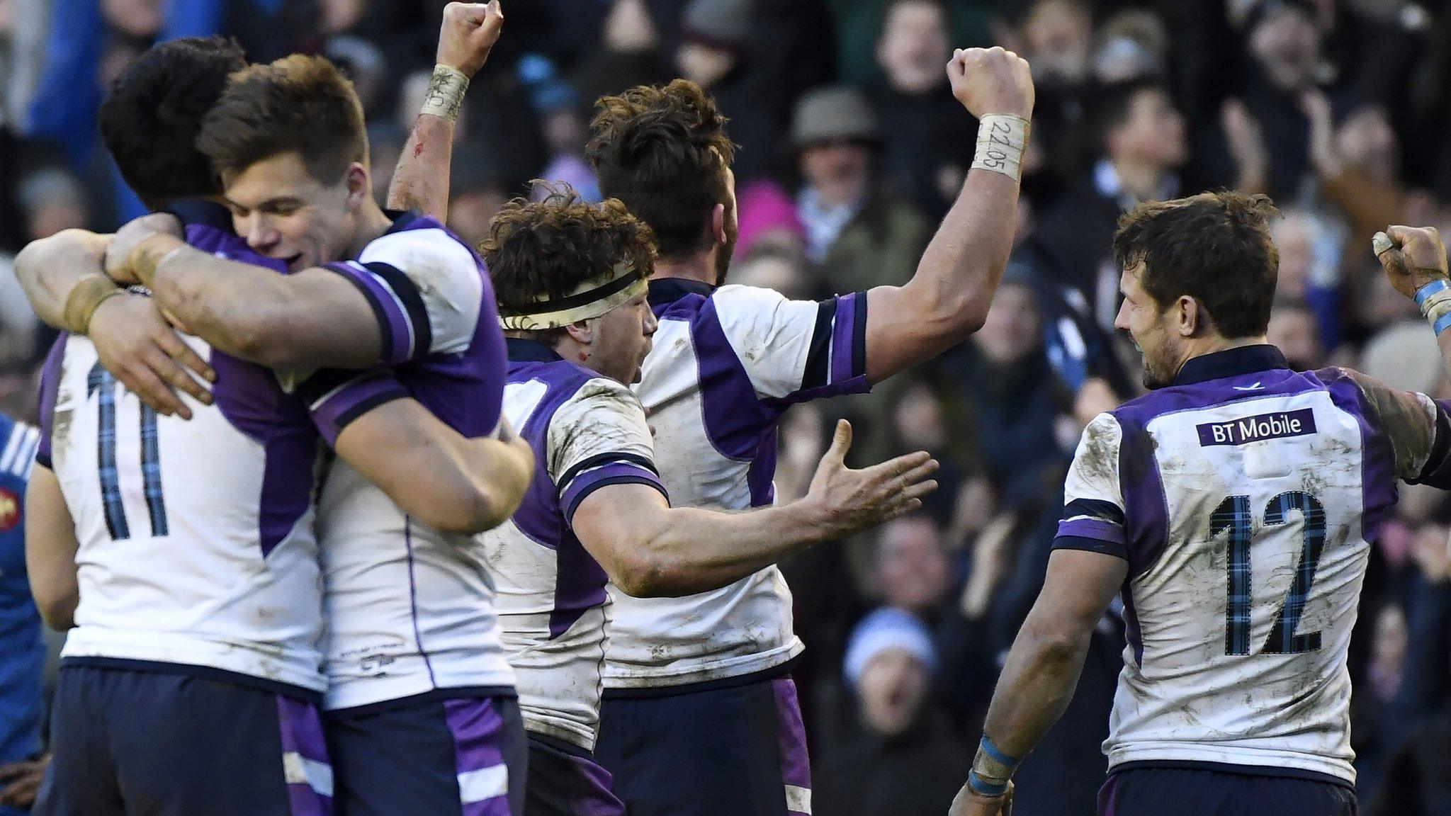 Scotland came from behind to beat France in the Six Nations