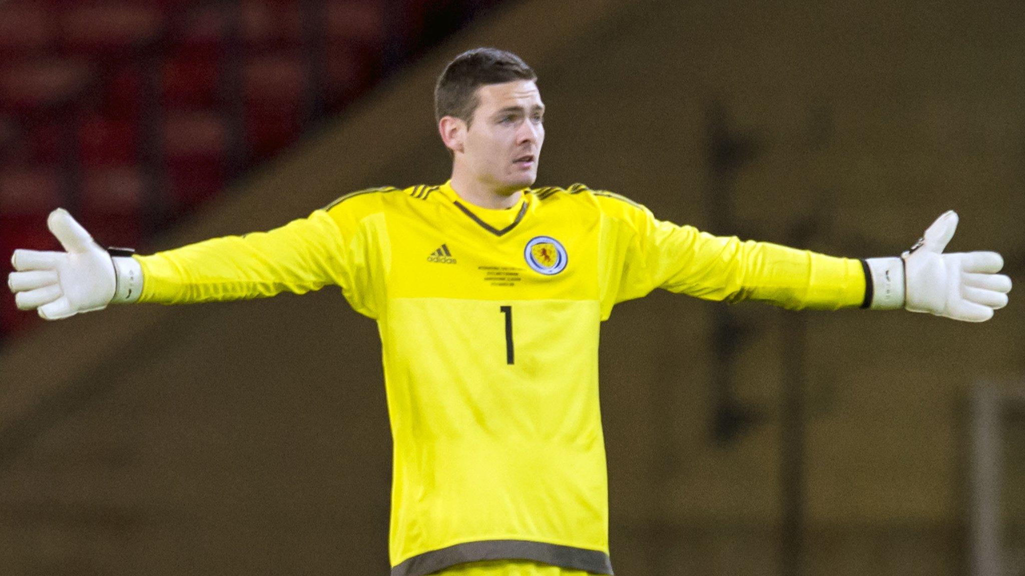 Scotland goalkeeper Craig Gordon