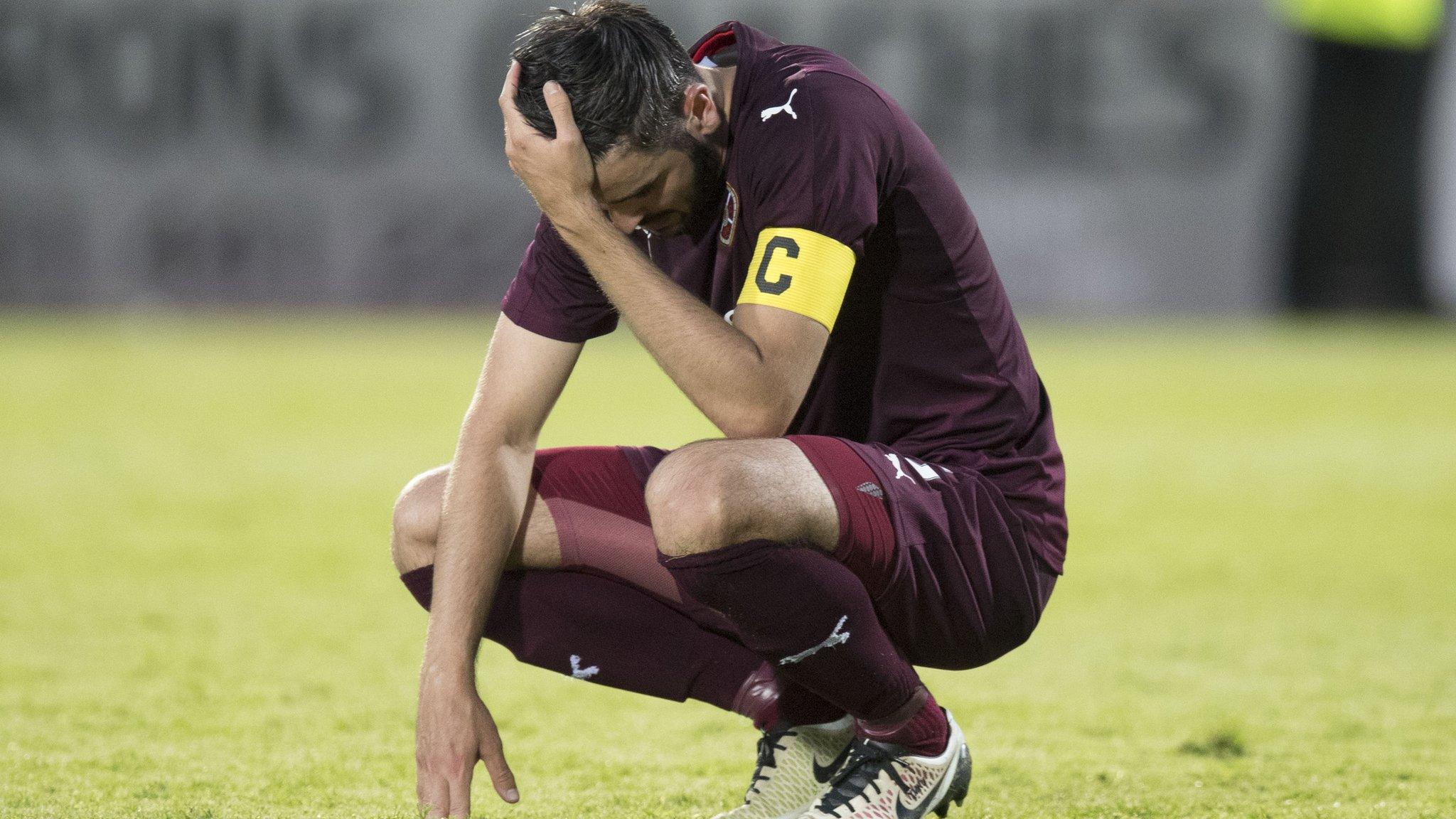 Hearts lose to Birkirkara