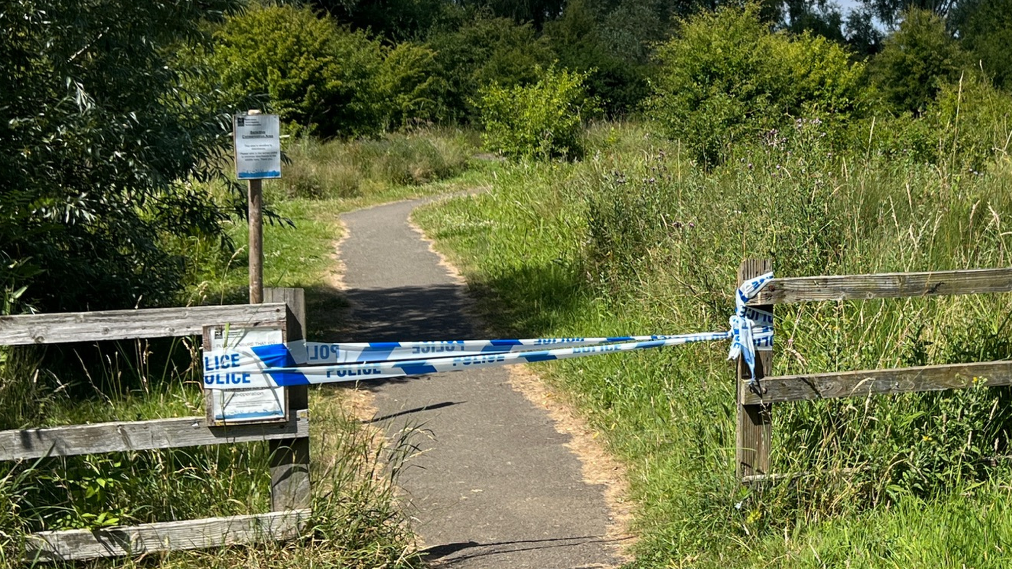 Summer Leyes Nature Reserve close to Wollaston, Northamptonshire