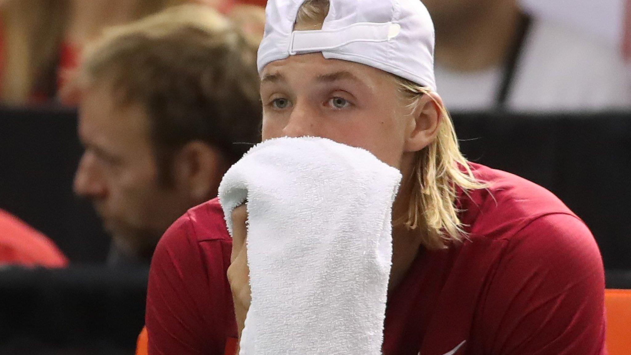 Denis Shapovalov after Davis Cup disqualification