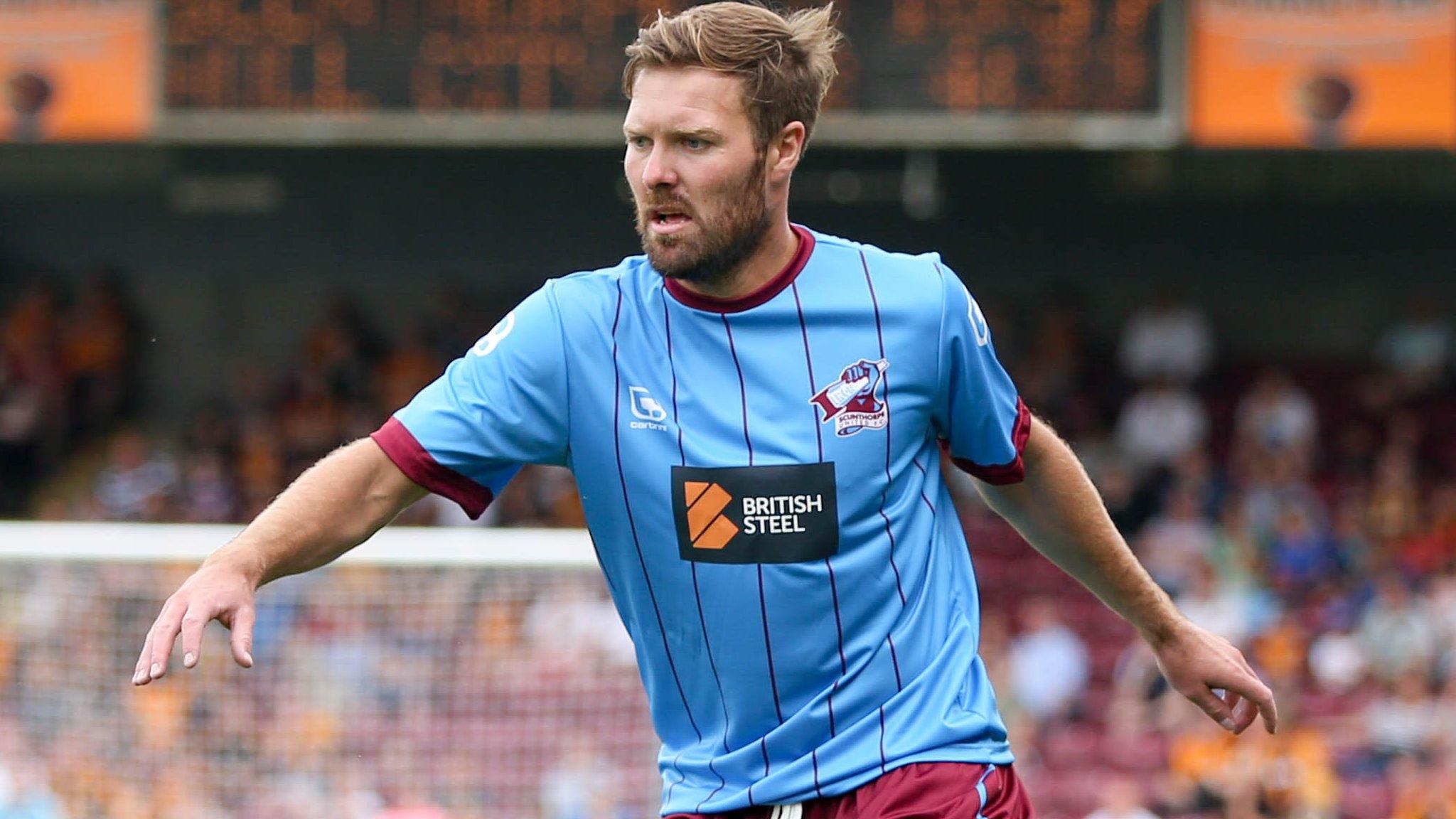Scunthorpe United's Scott Laird
