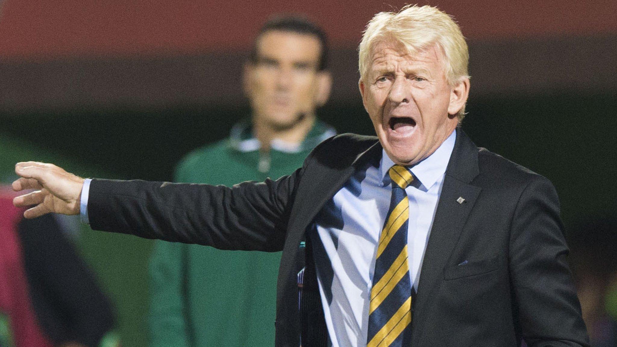 Scotland head coach Gordon Strachan