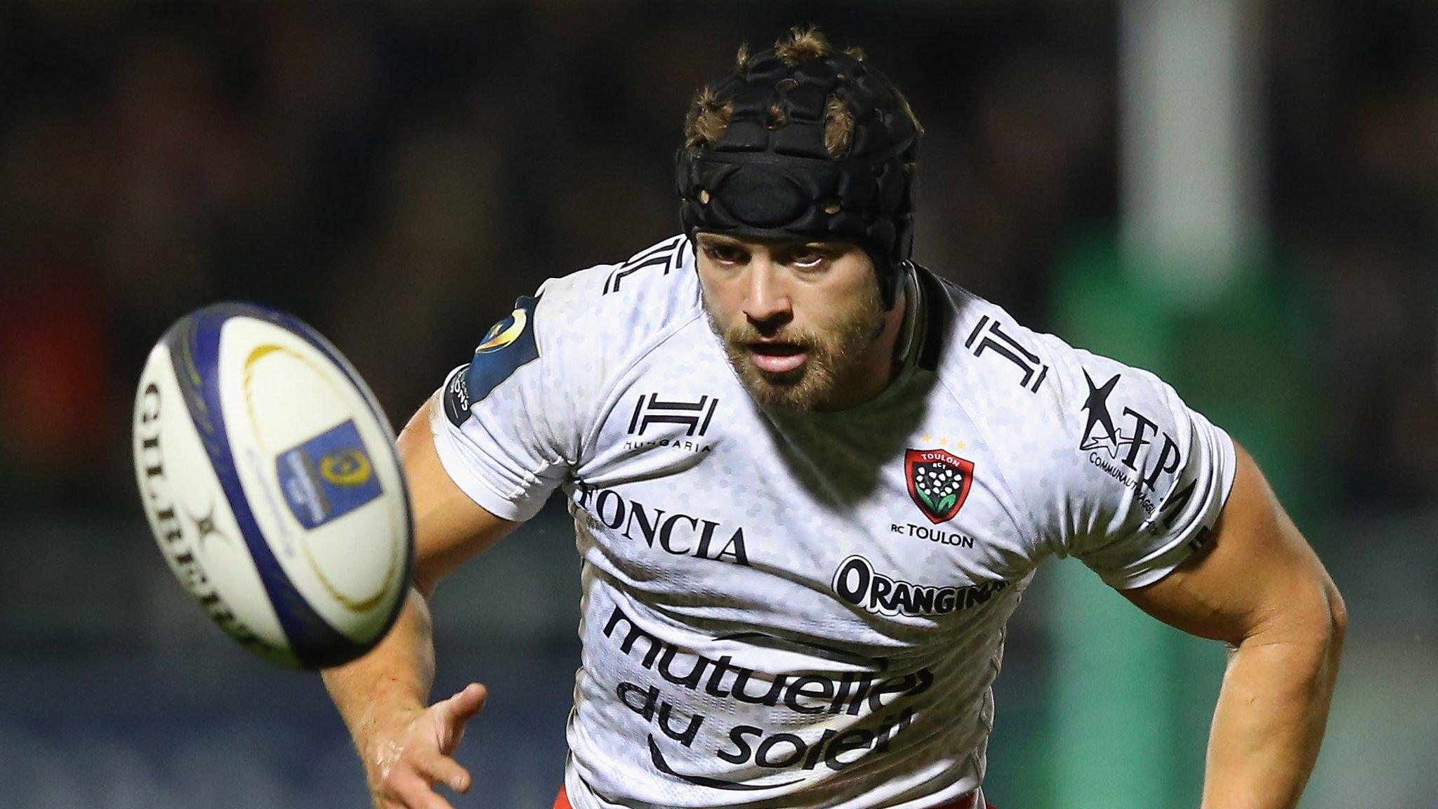 Leigh Halfpenny in action for Toulon