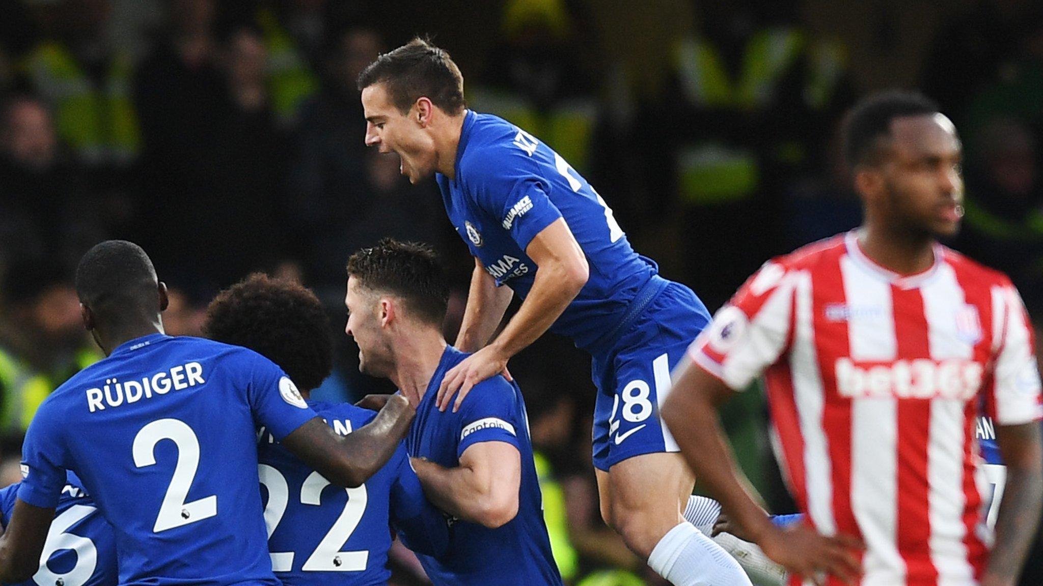 Chelsea celebrate