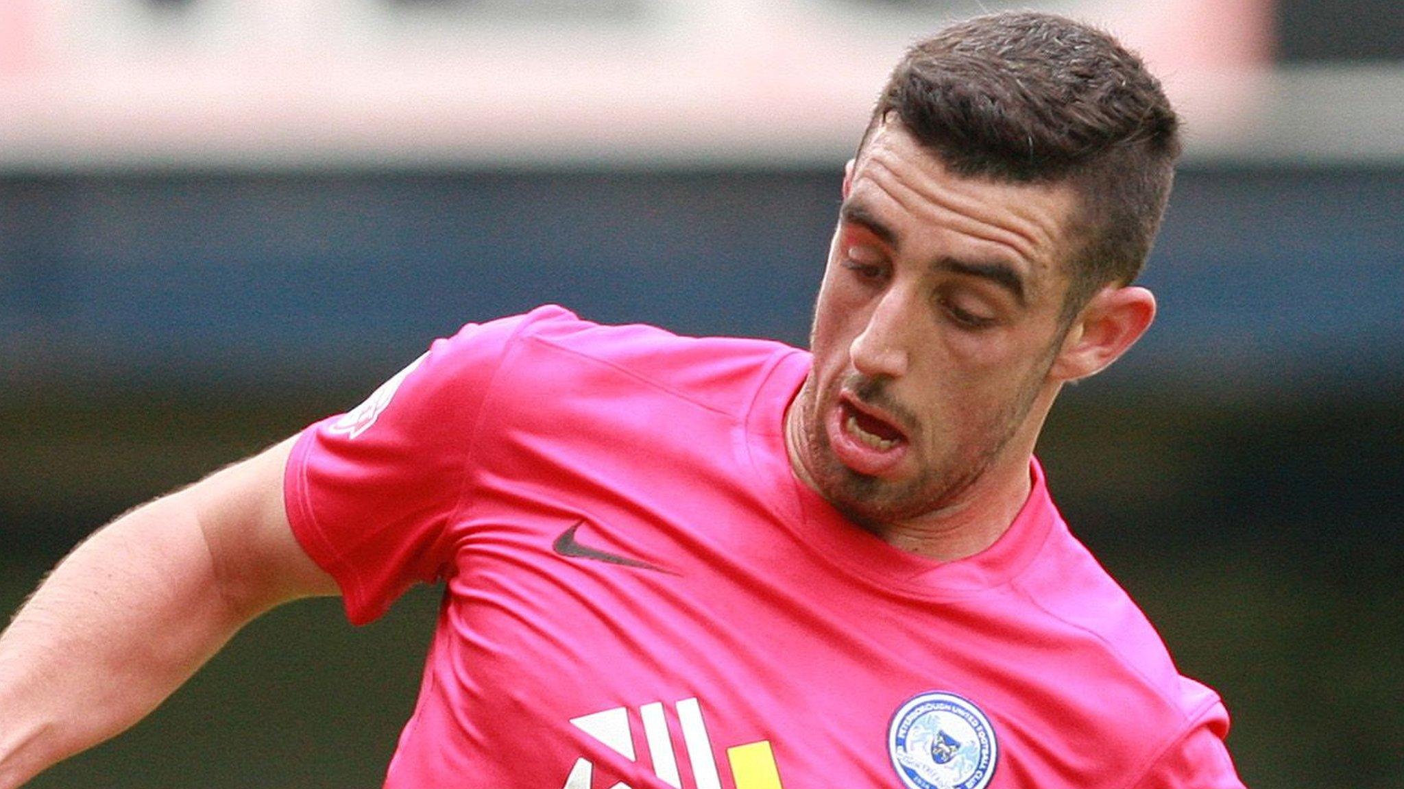 Joe Gormley in action for Peterborough