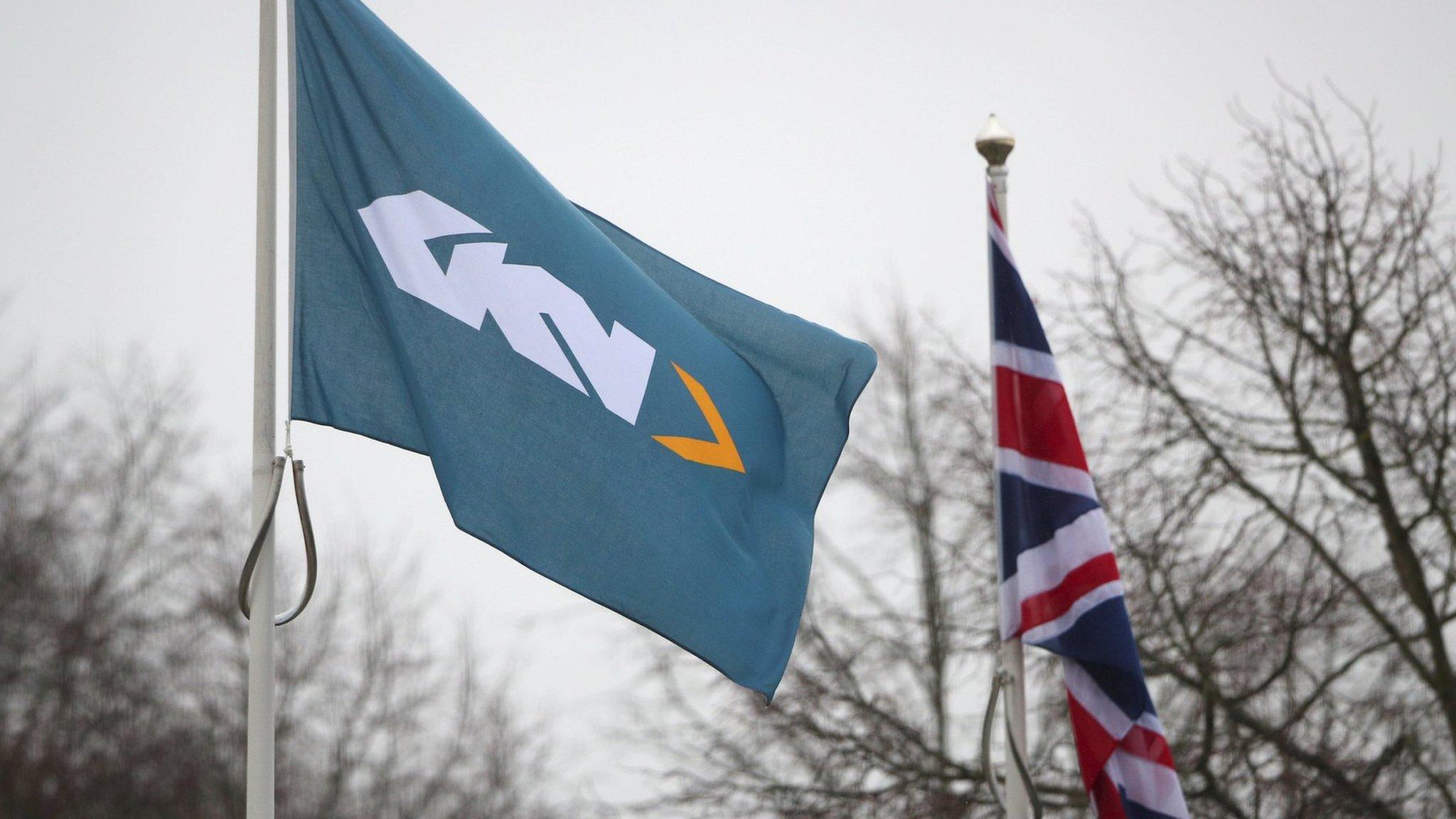 GKN flag and union jack