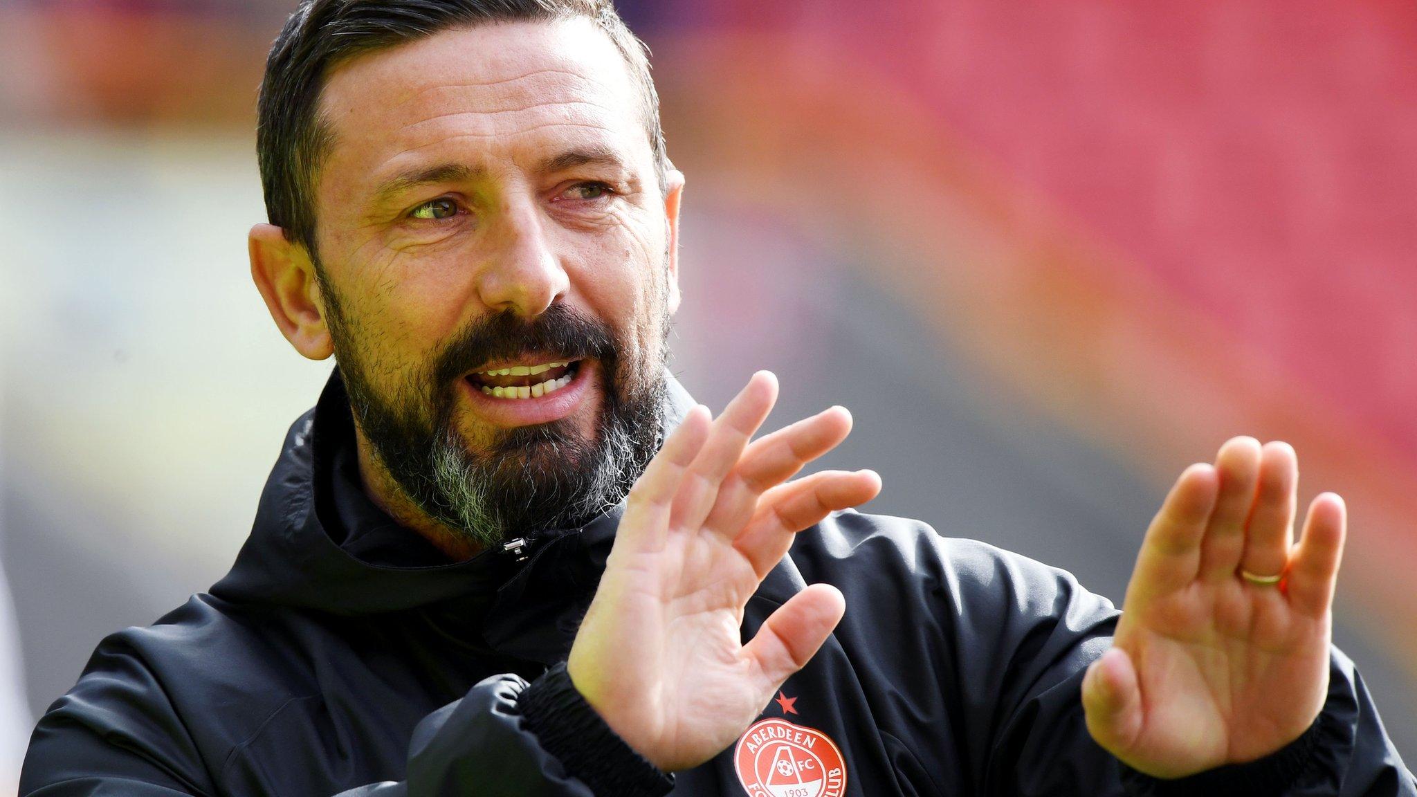 Aberdeen manager Derek McInnes