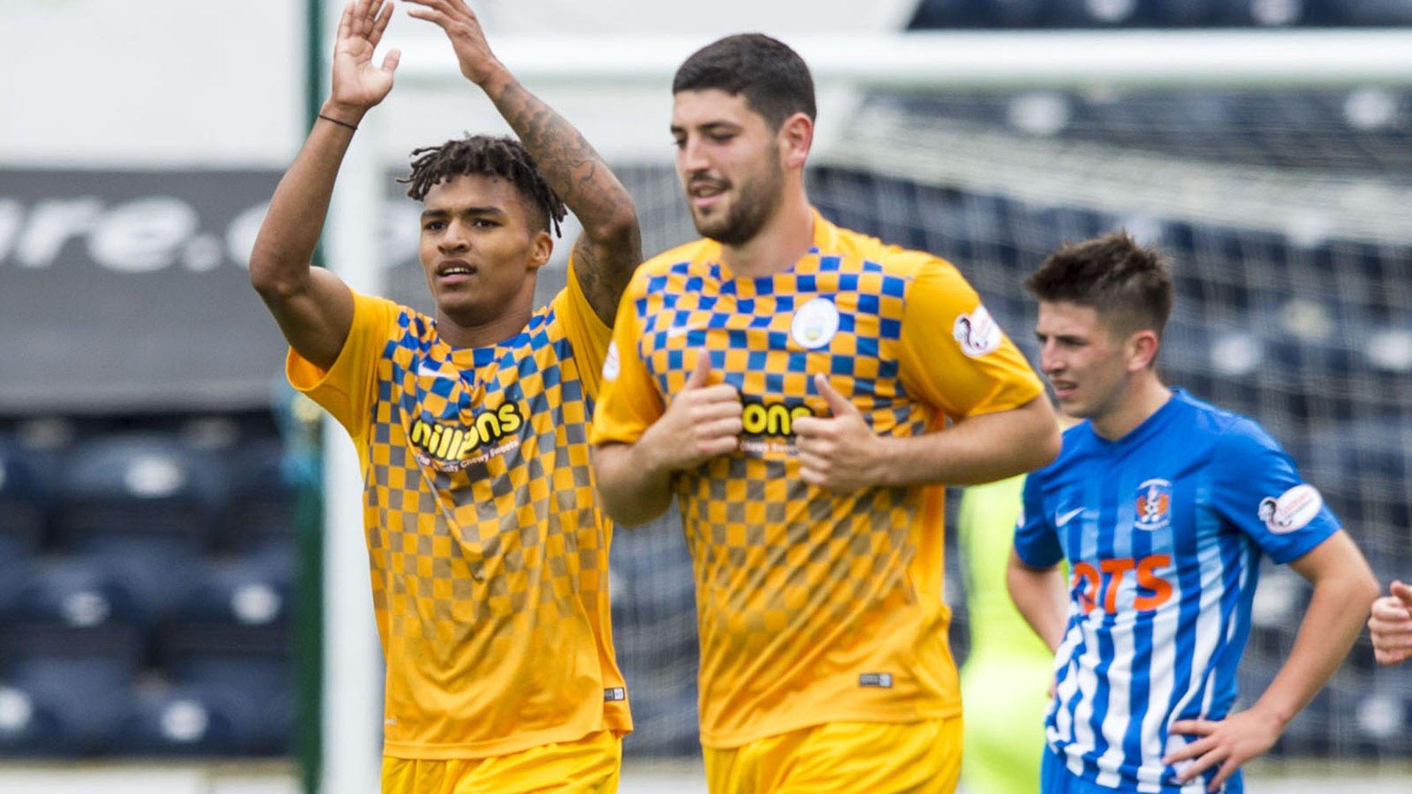 Morton beat Kilmarnock 2-0