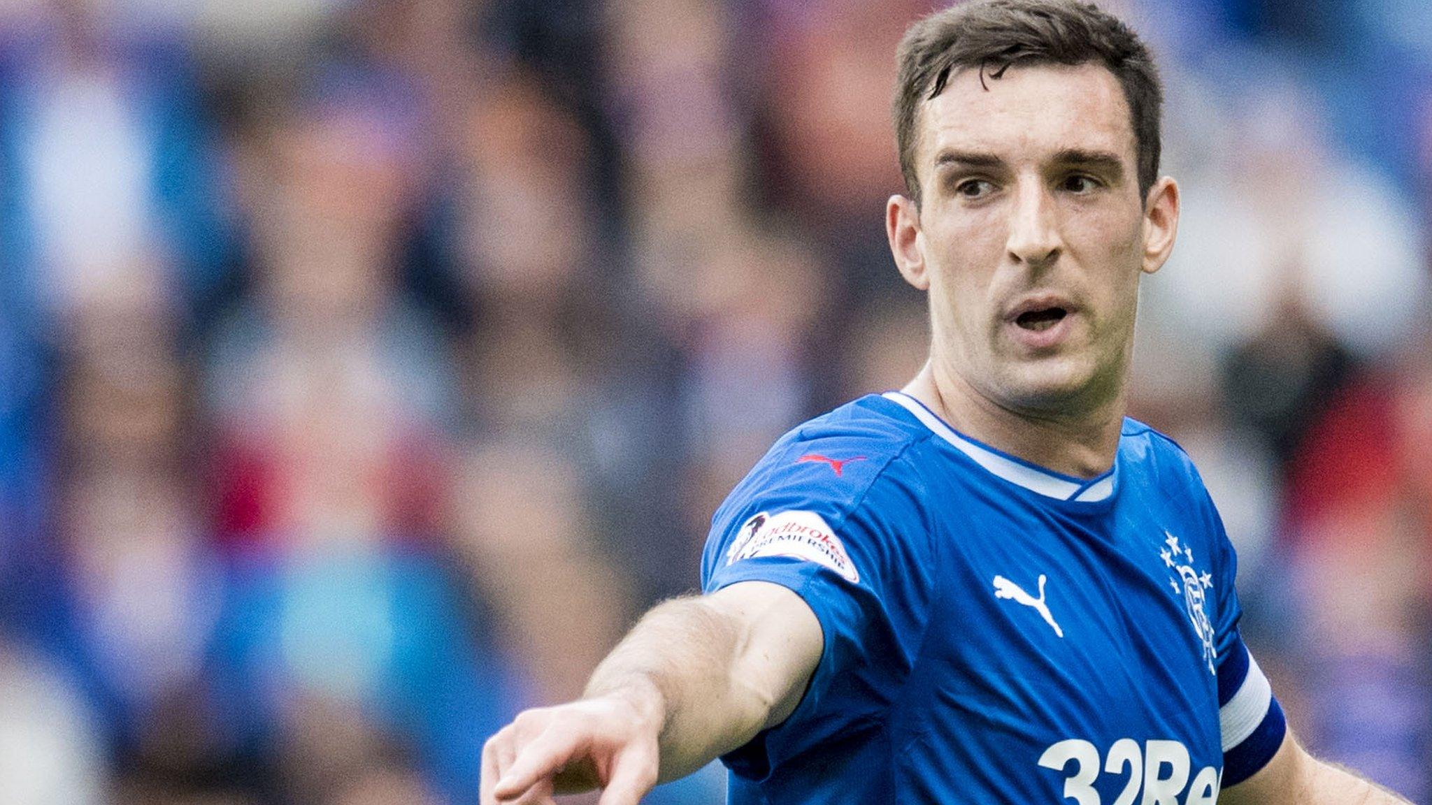 Rangers captain Lee Wallace