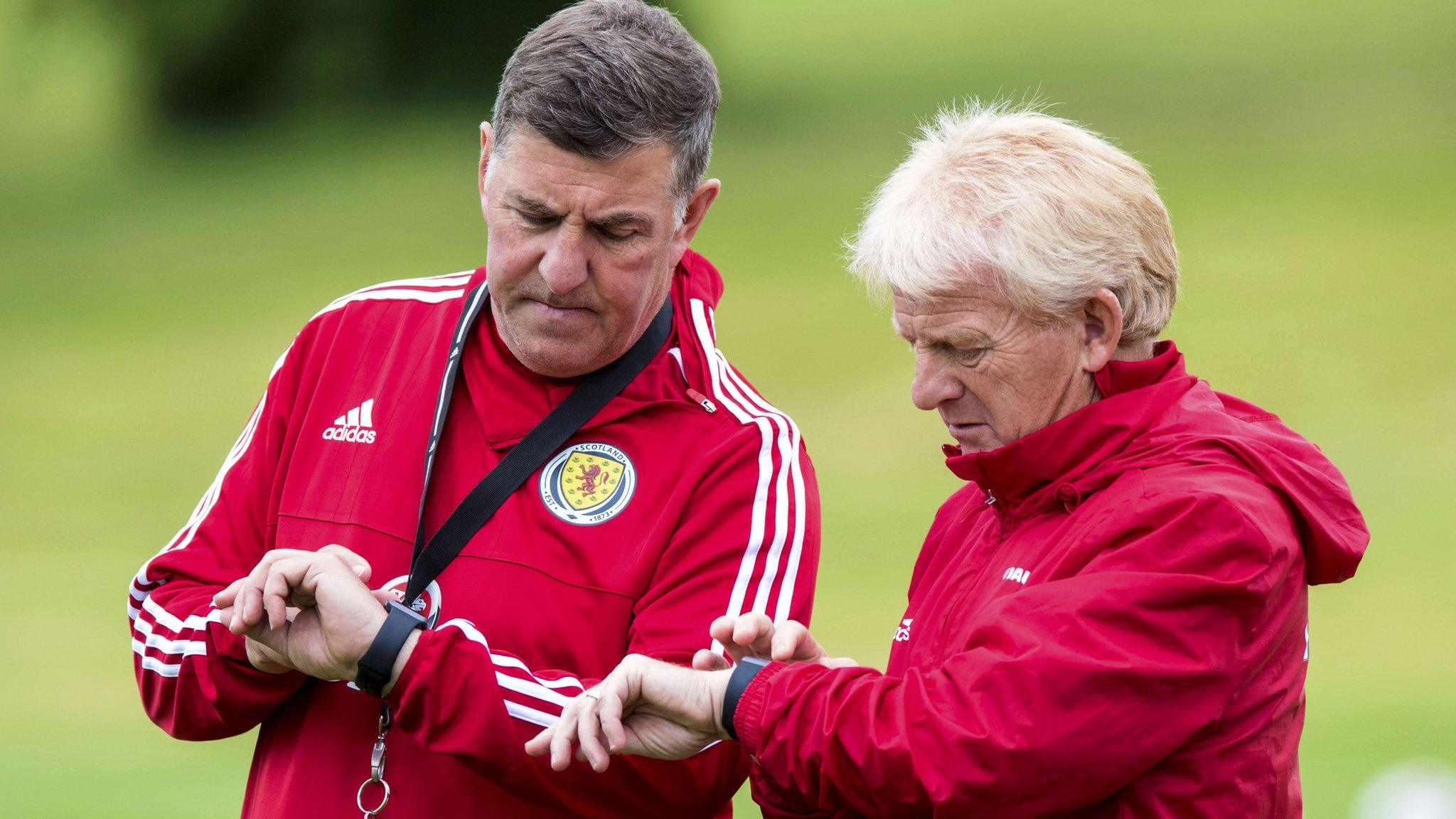 Mark McGhee and Gordon Strachan