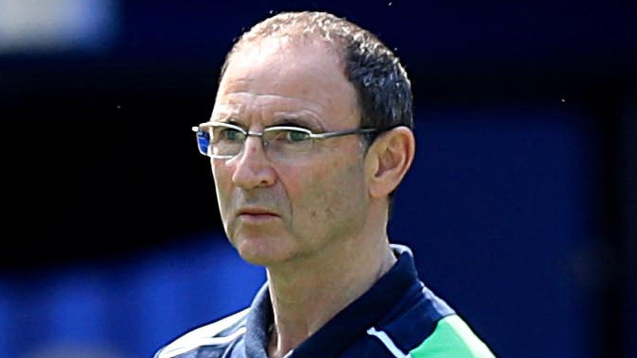 Republic of Ireland manager Martin O'Neill