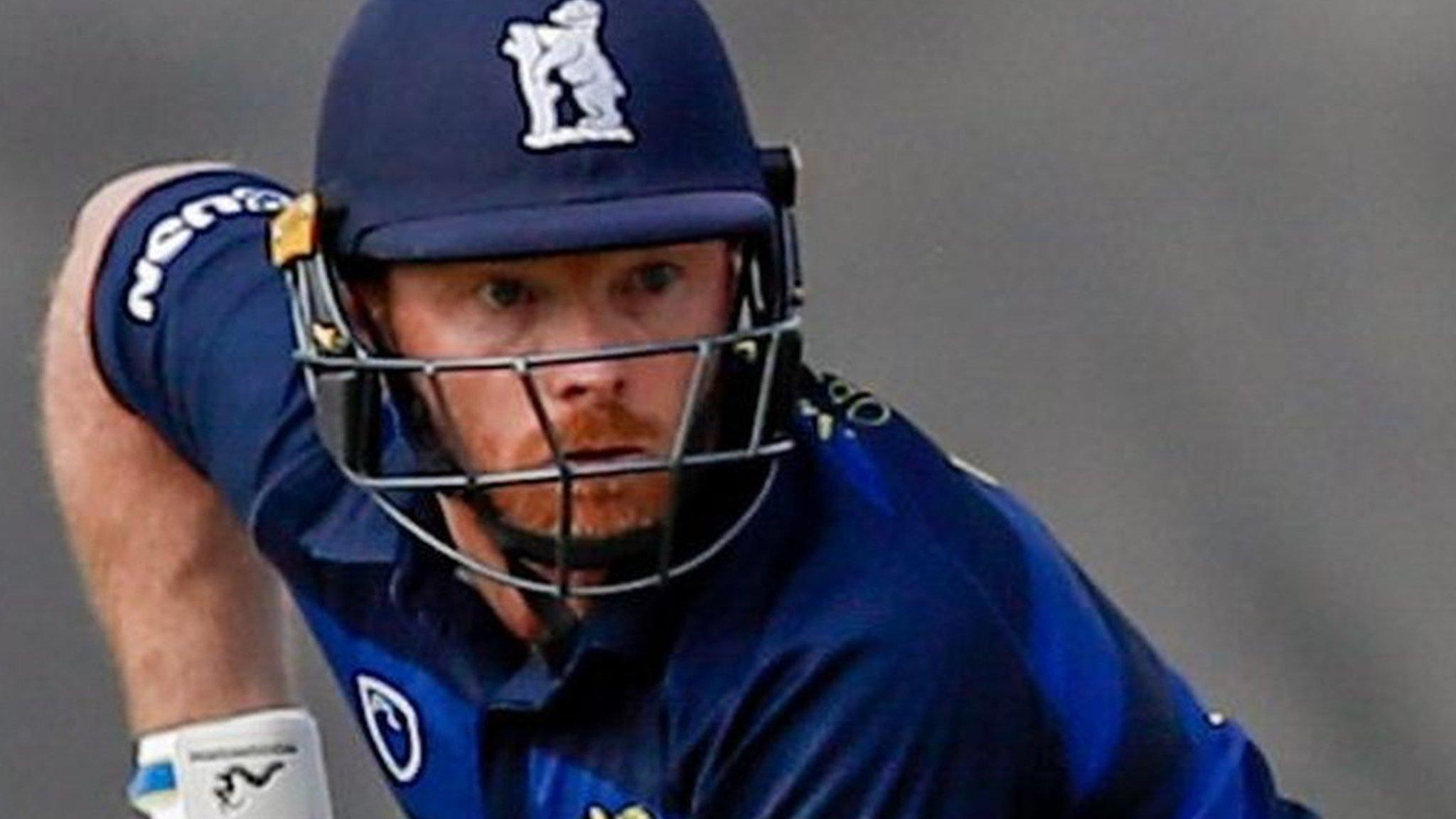 Warwickshire batsman Ian Bell plays a shot