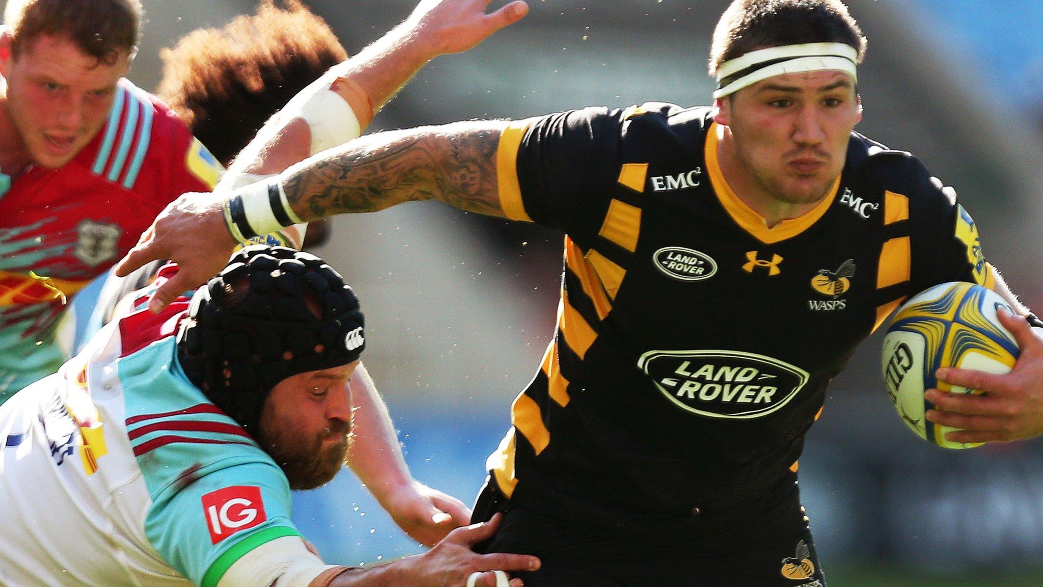 Wasps flanker Guy Thompson