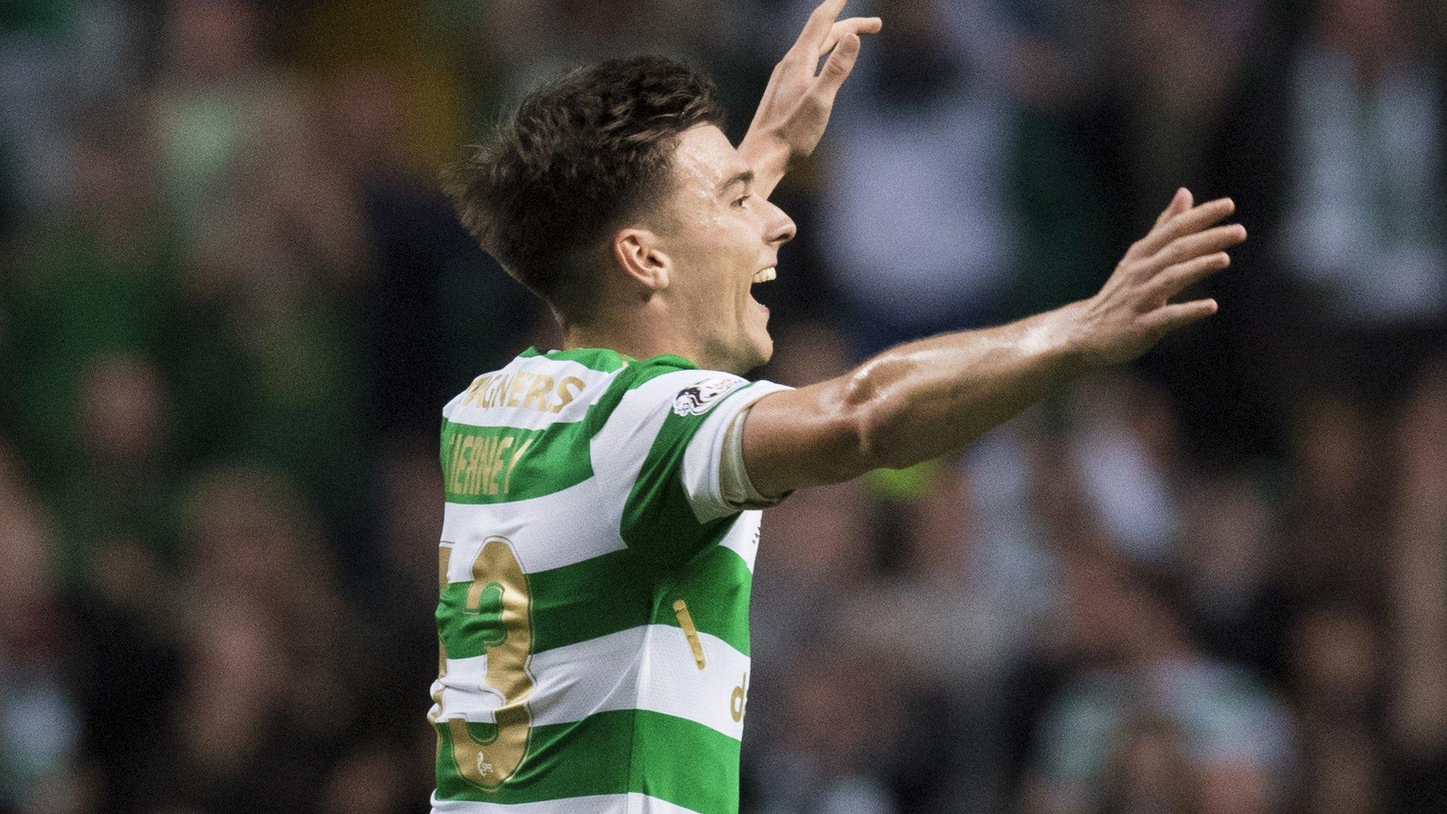 Kieran Tierney scores