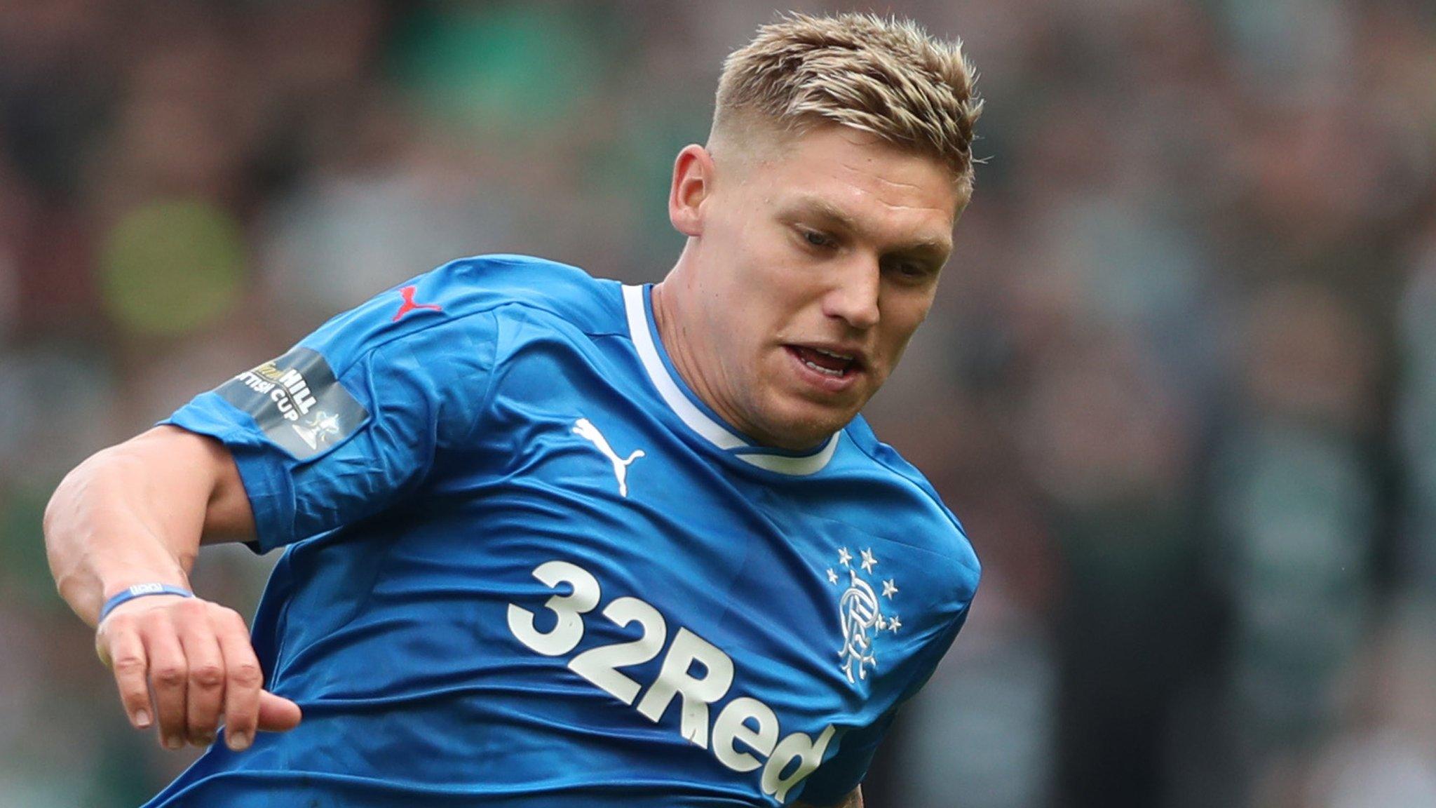 Rangers striker Martyn Waghorn