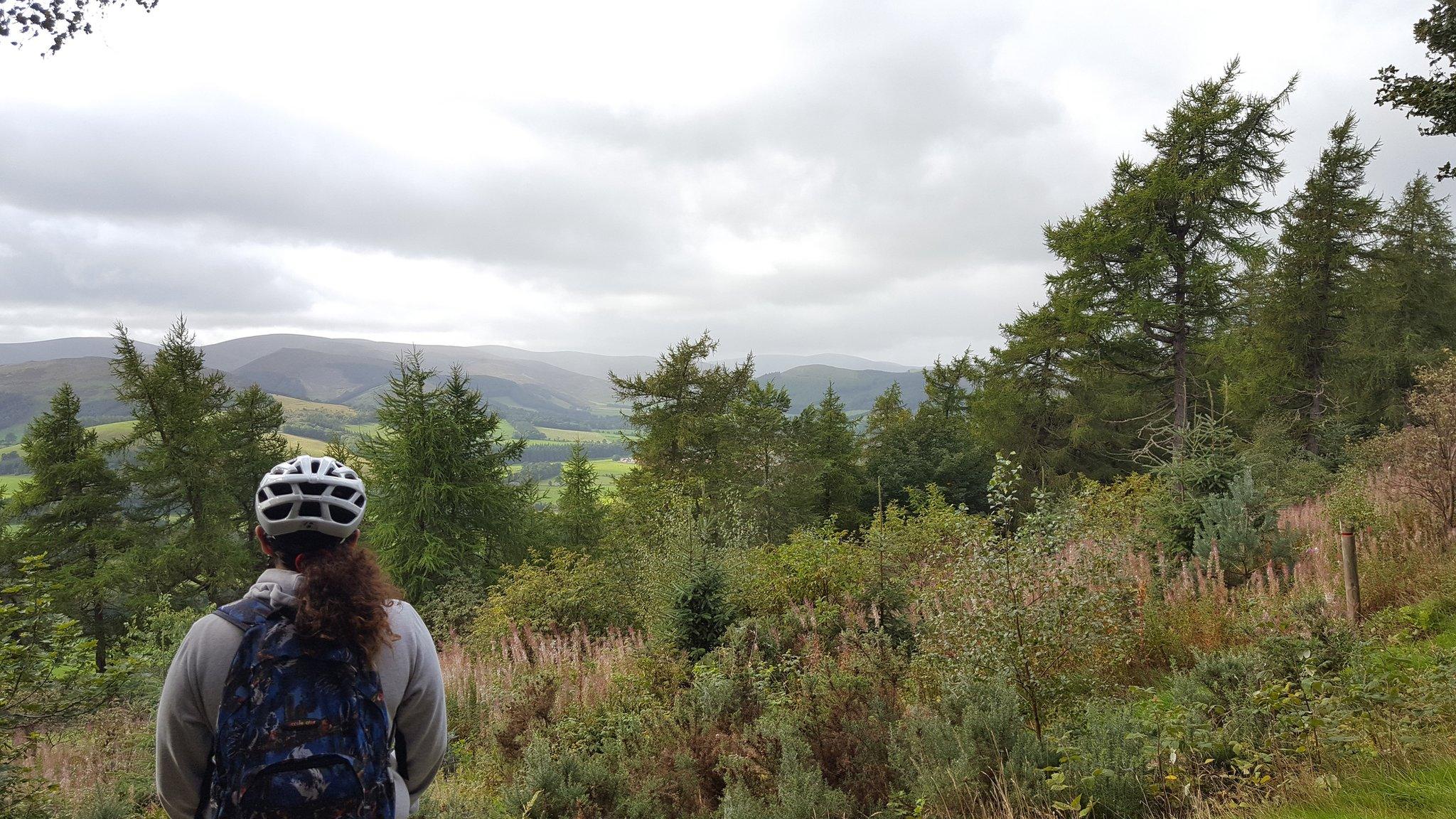 Mountain biker