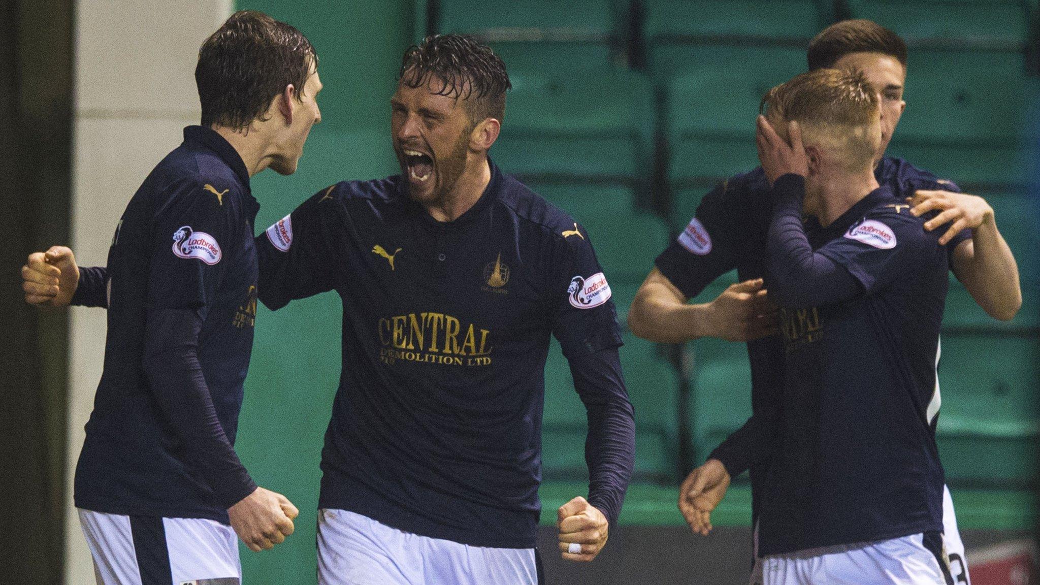 Falkirk salvaged a 2-2 draw at Easter Road