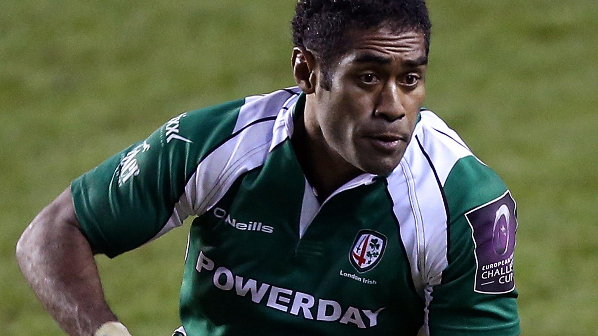 London Irish back Aseli Tikoirotuma