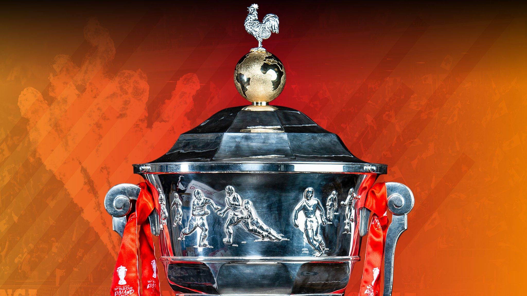 Rugby League World Cup trophy