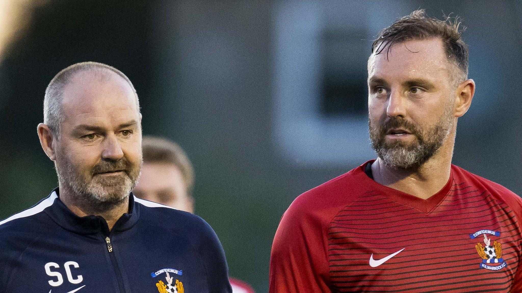 Steve Clarke and Kris Boyd