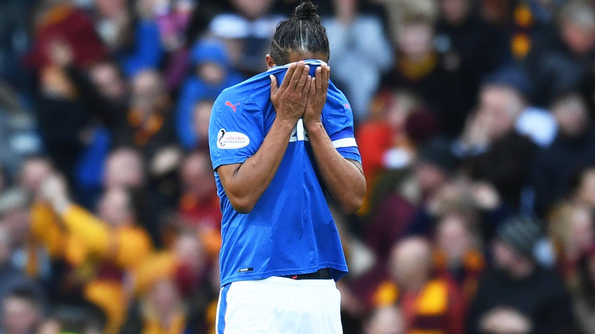 Rangers defender Bruno Alves