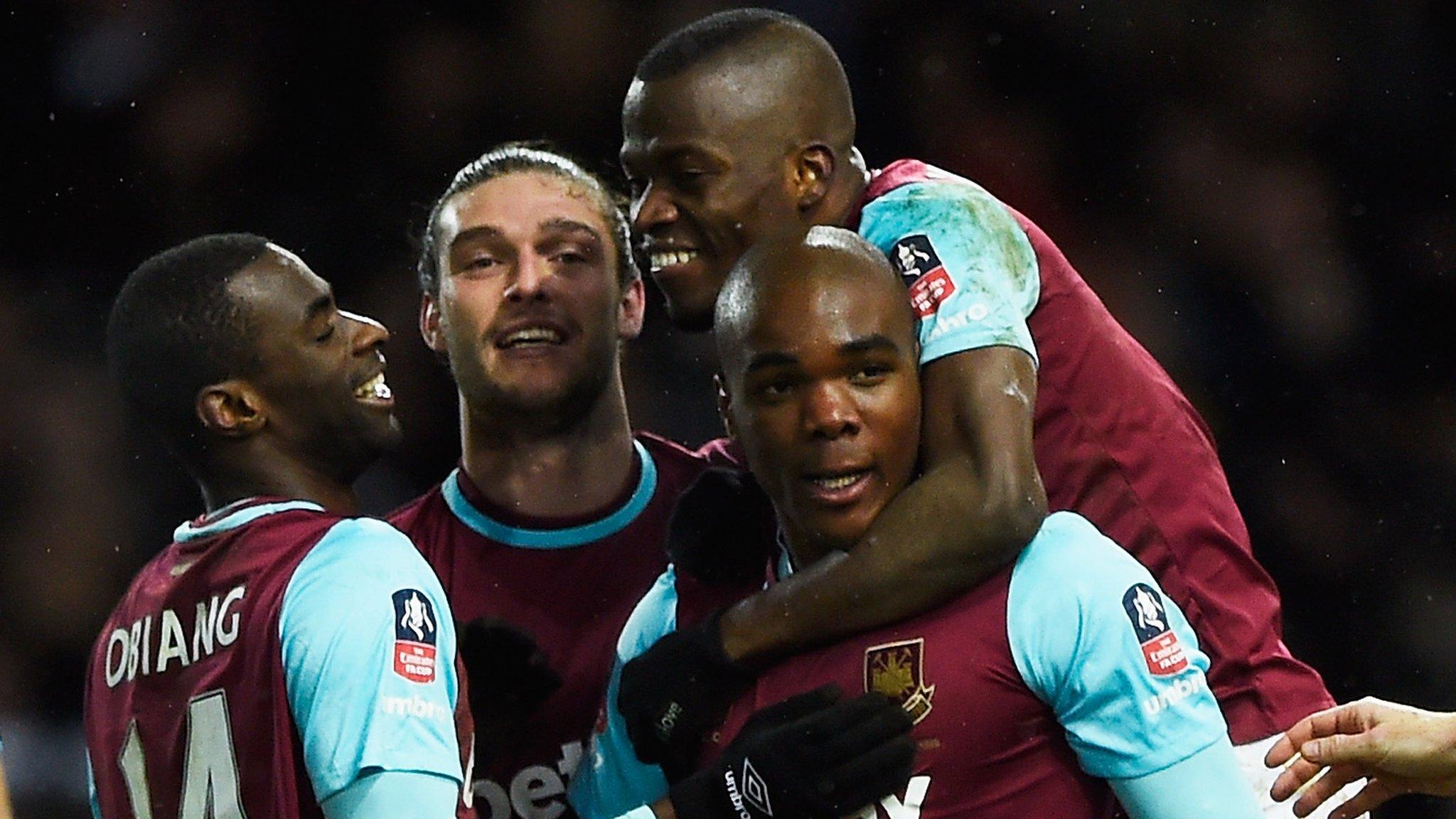 Angelo Ogbonna celebrates