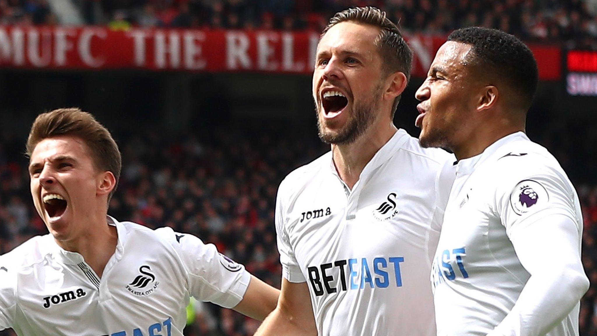 Swansea celebrate