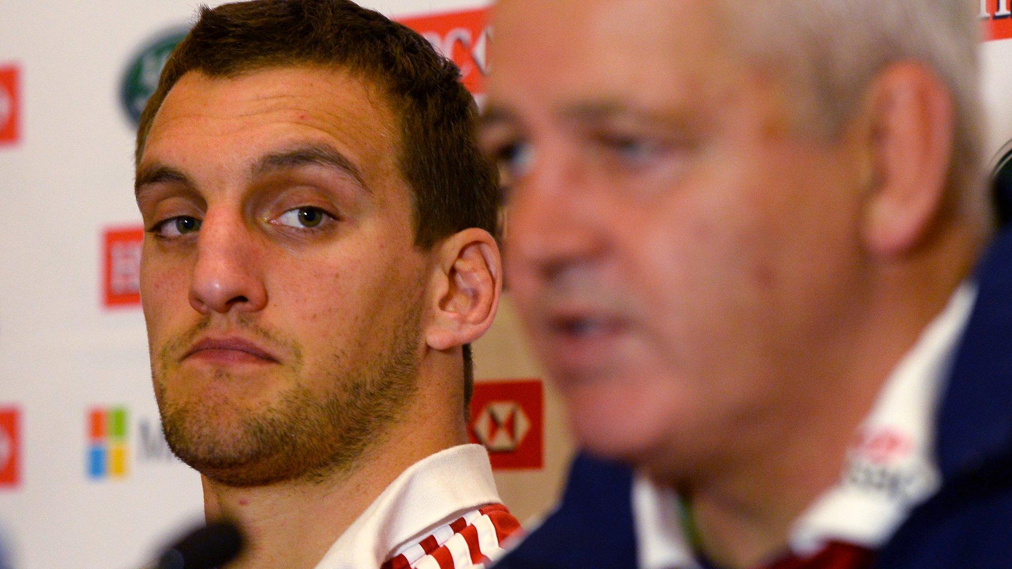 Sam Warburton and Warren Gatland