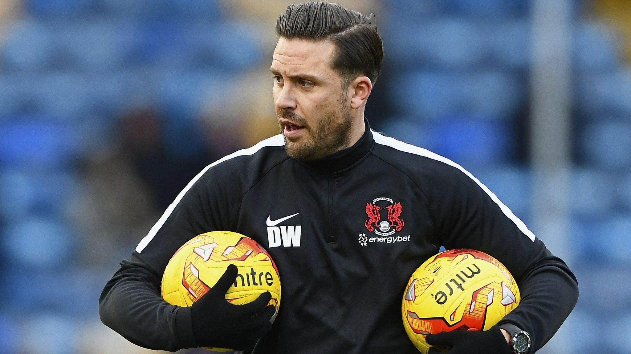 New Orient manager Danny Webb