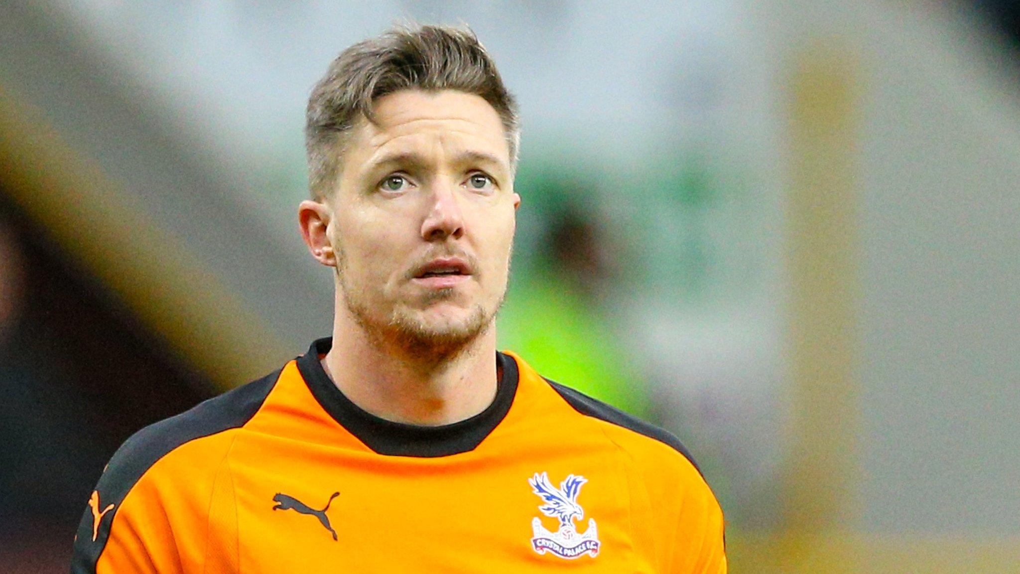 Crystal Palace goalkeeper Wayne Hennessey