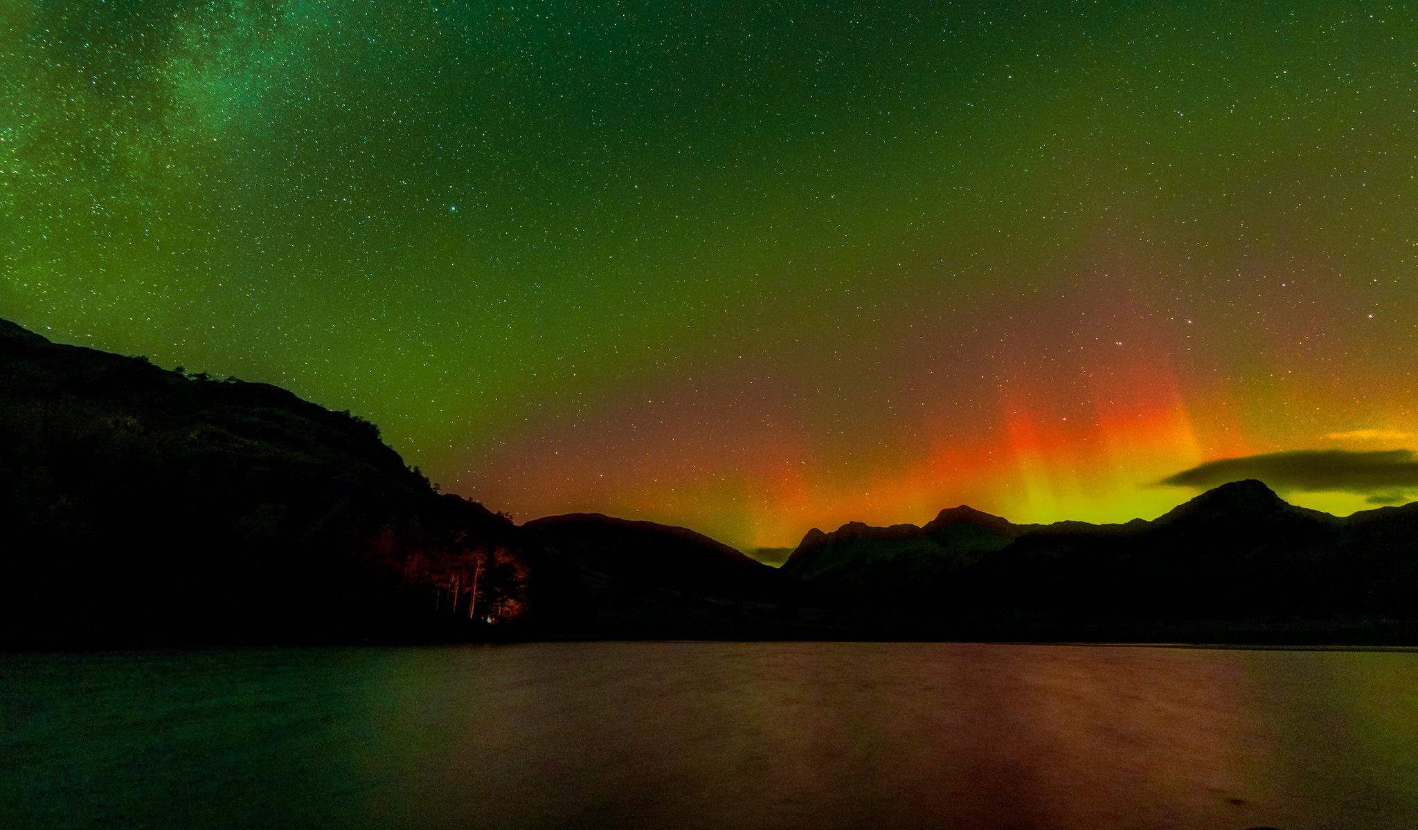 Northern Lights, Blea Tarn