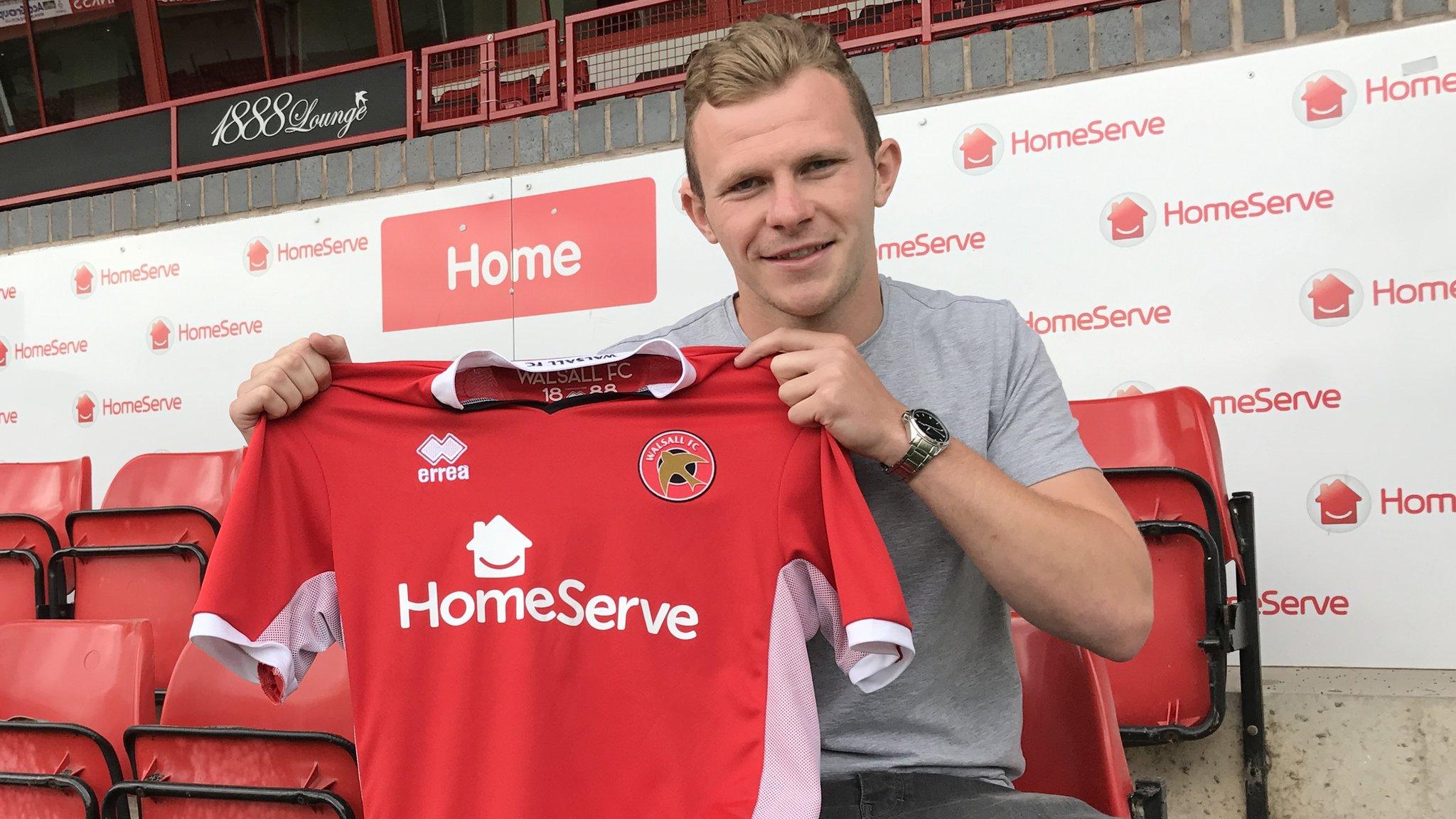 New Walsall signing Nicky Devlin