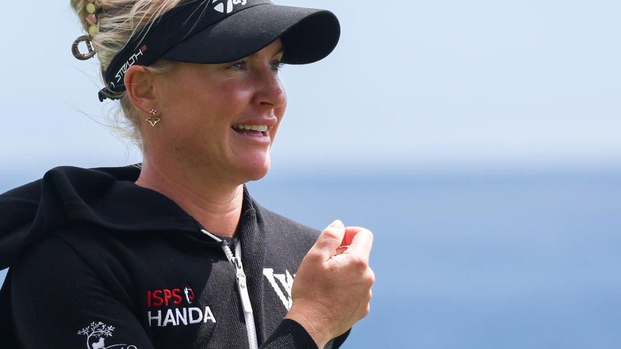 Charley Hull at US Women's Open at Pebble Beach