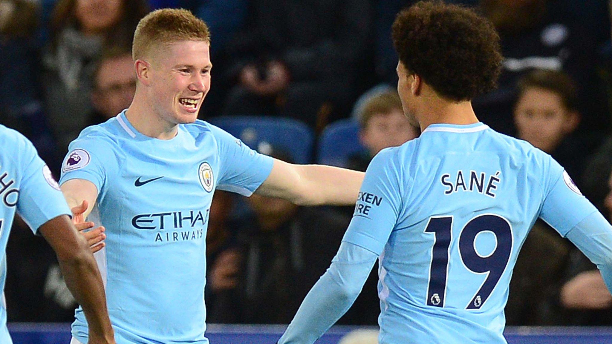 Man City celebrate