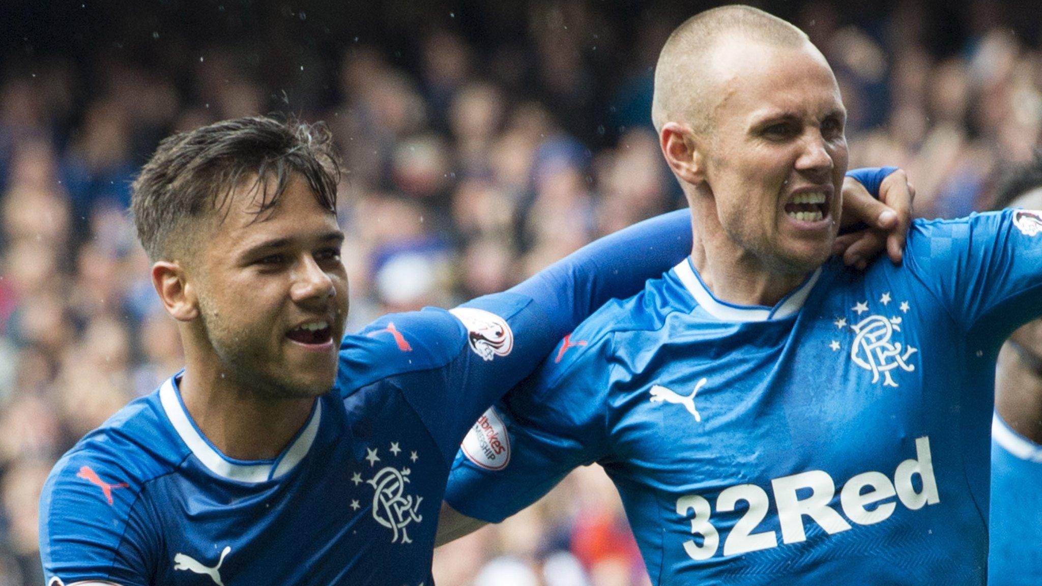 Rangers celebrate