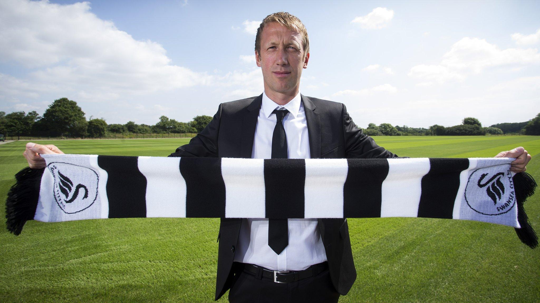 Swansea City manager Graham Potter