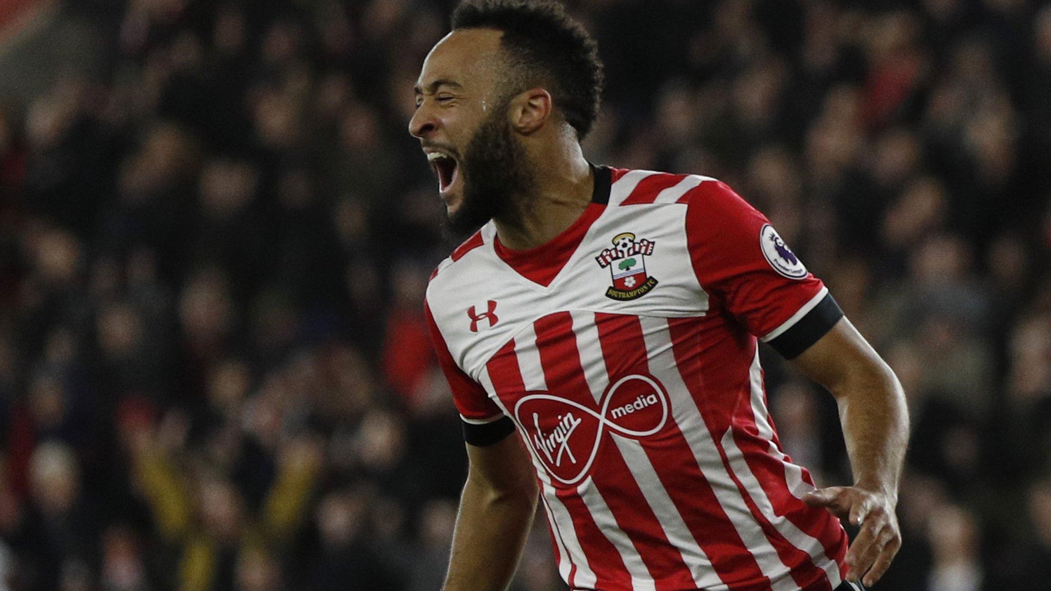 Nathan Redmond celebrates