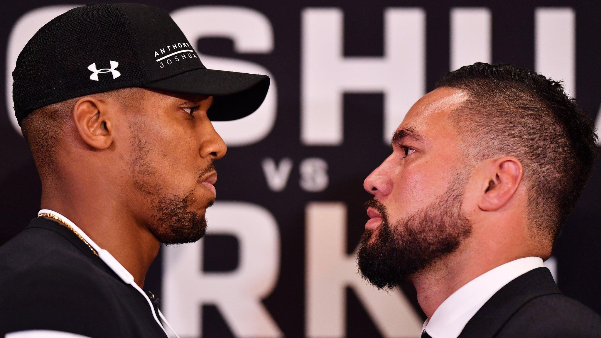 Anthony Joshua and Joseph Parker