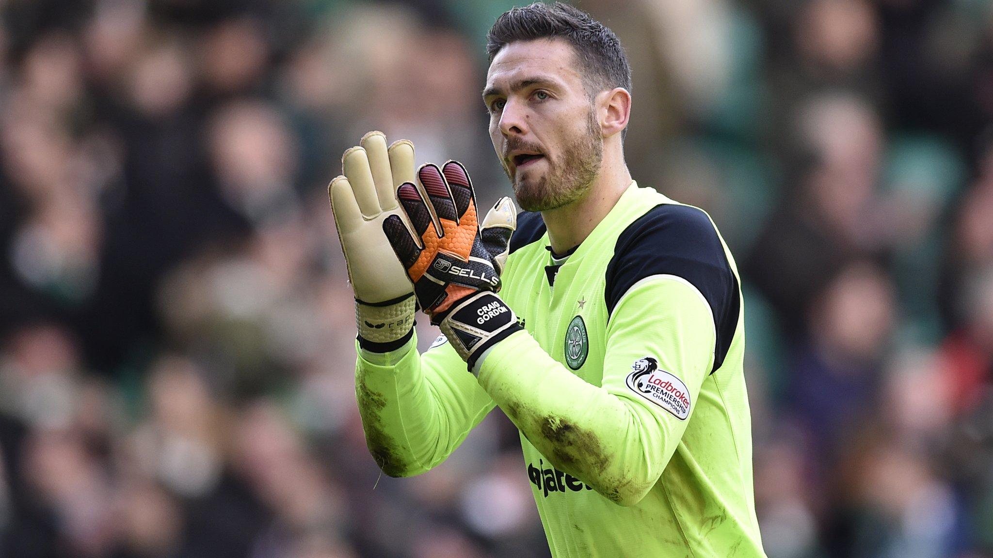 Celtic goalkeeper Craig Gordon