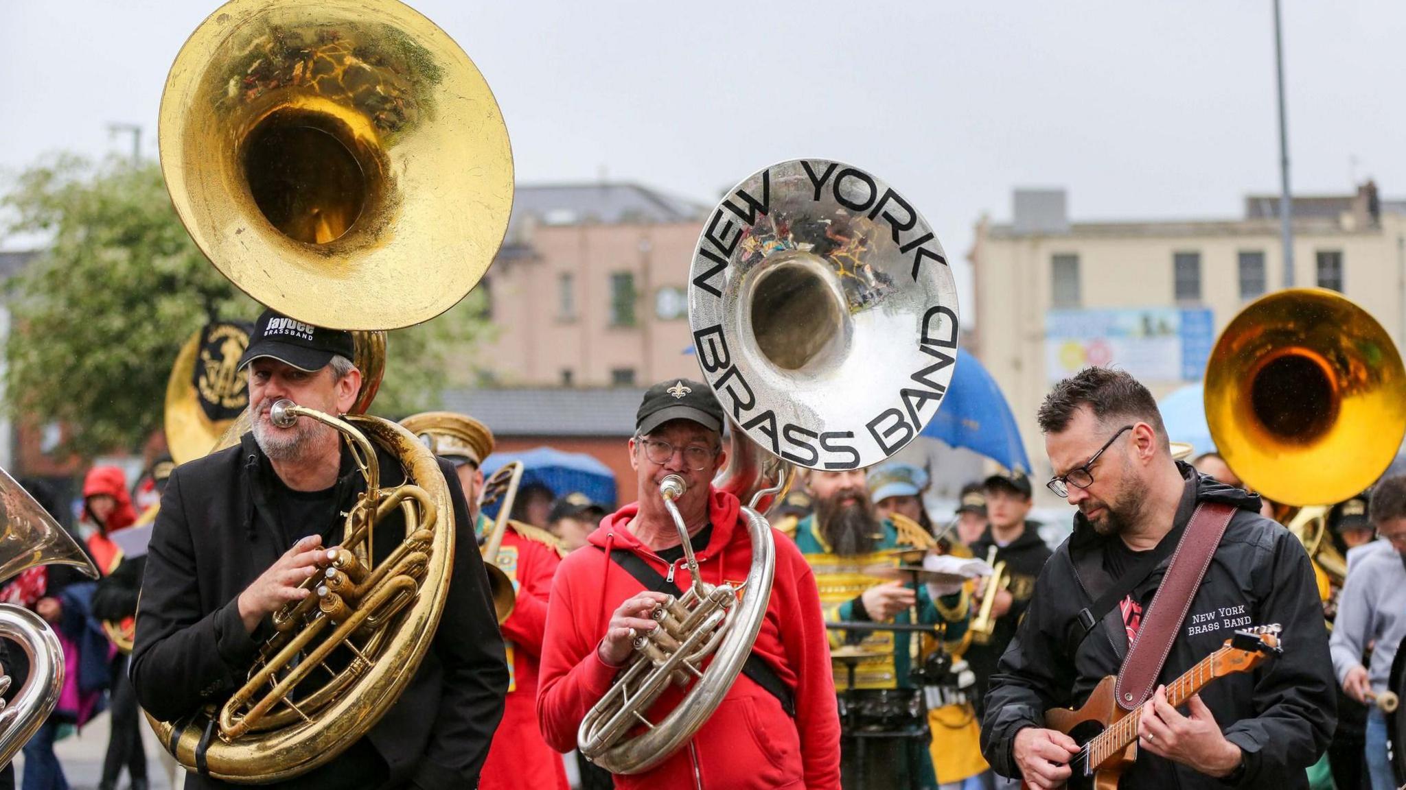 New York jazz band playing at derry jazz festival