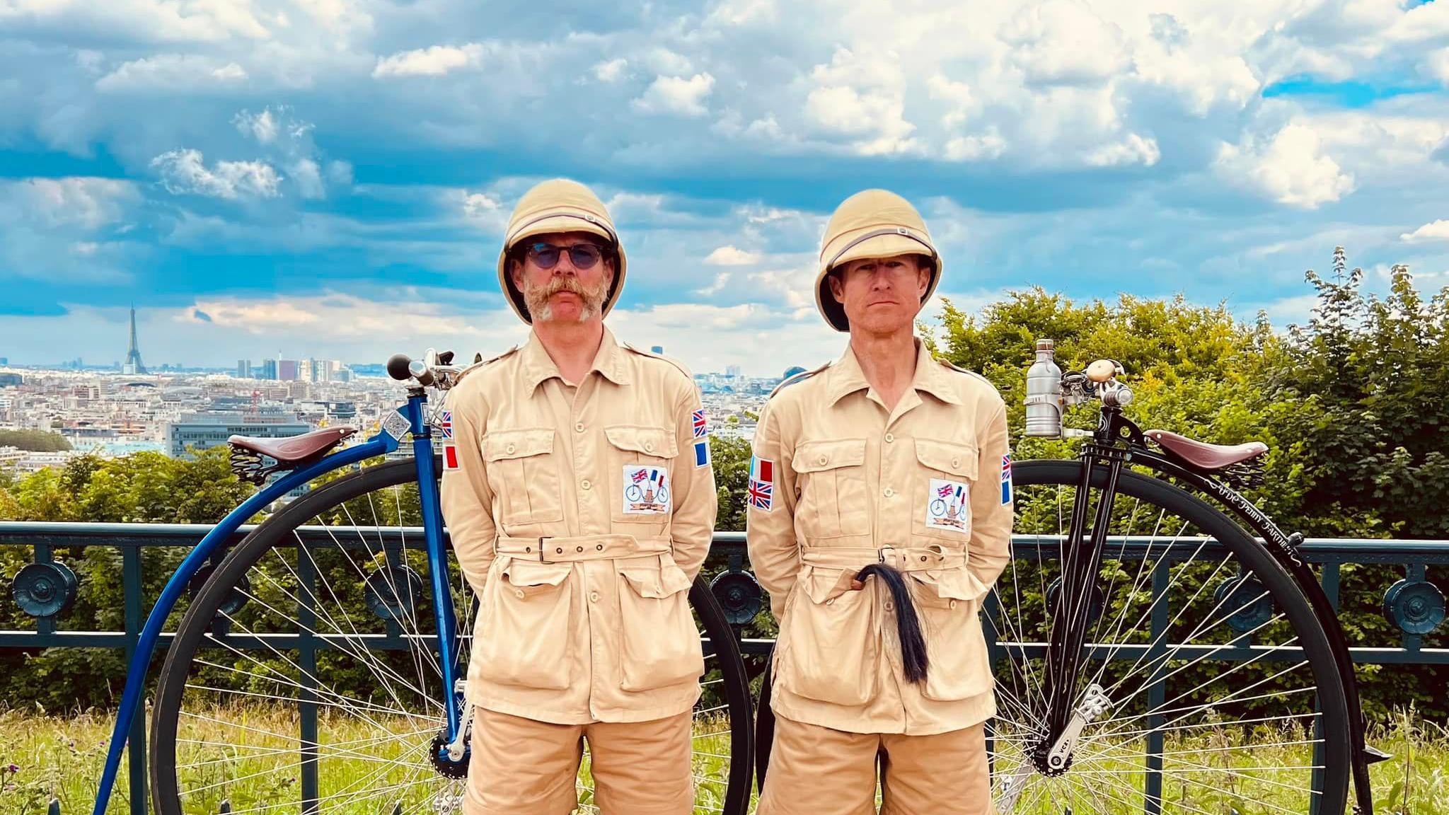 Matt Richardson and Bill Pollard in Paris