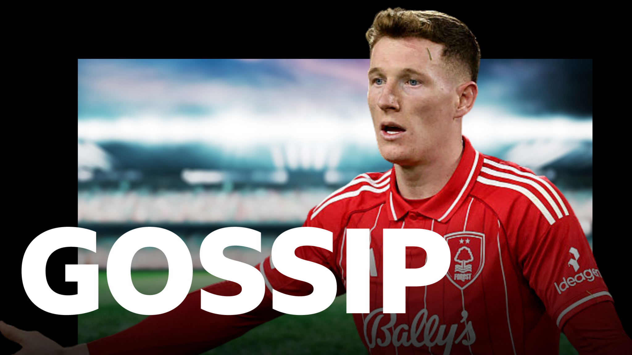 BBC Gossip graphic featuring Elliot Anderson