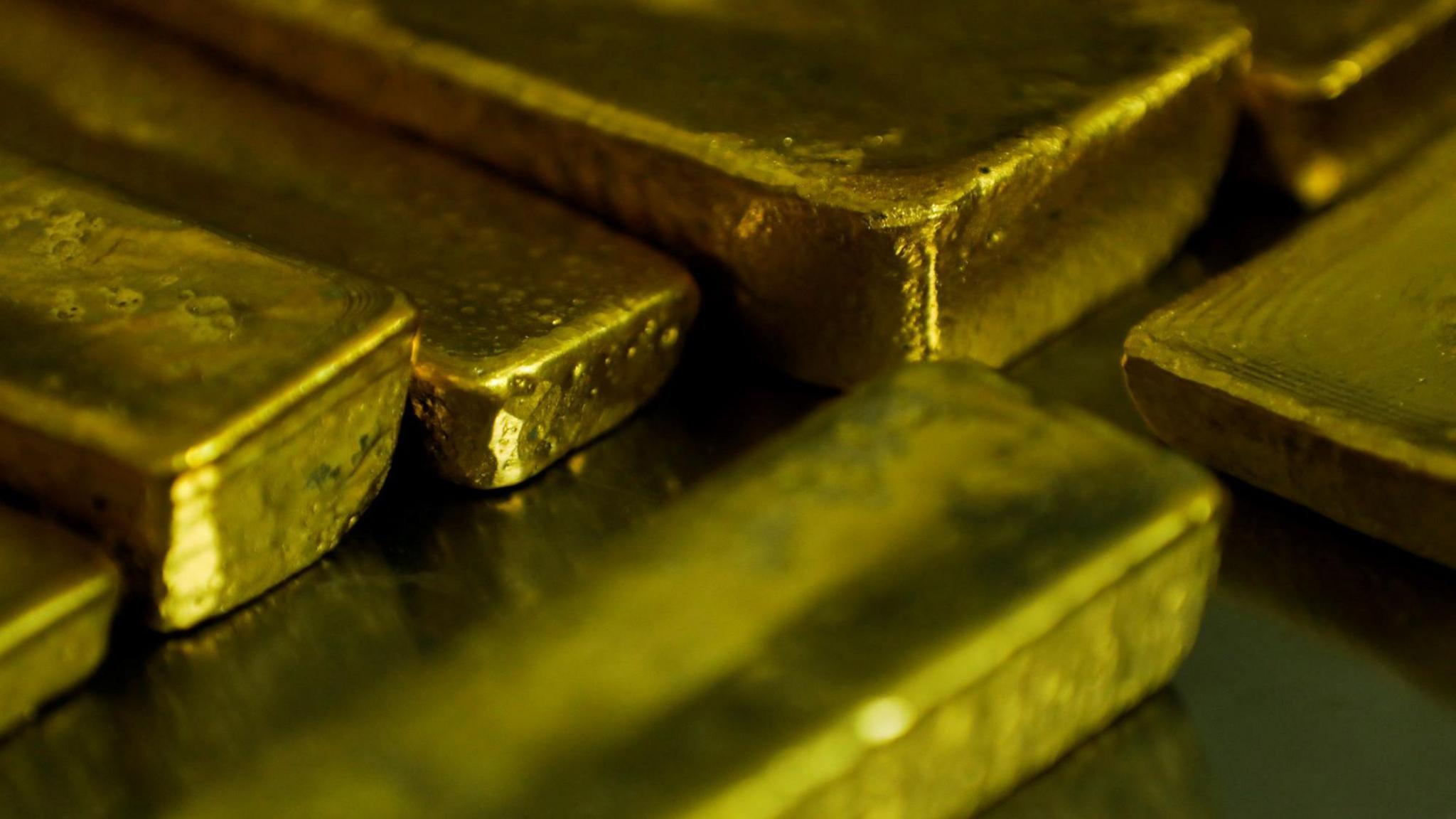 A generic picture of gold bars