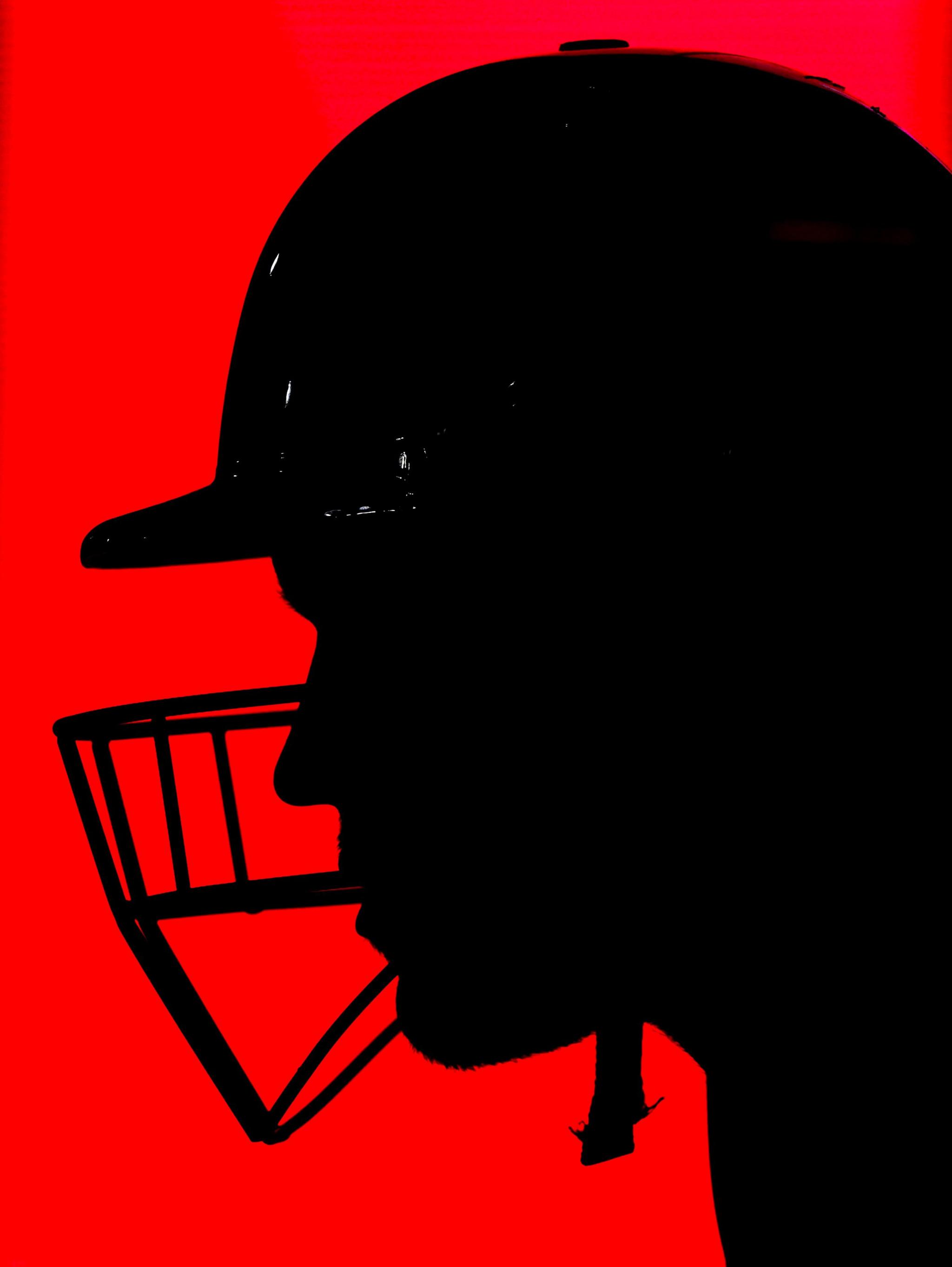 Welsh Fires' Ben Kellaway waits to bat during the The Hundred match between Southern Brave Men and Welsh Fire Men at Utilita Bowl. Photo by Alex Davidson