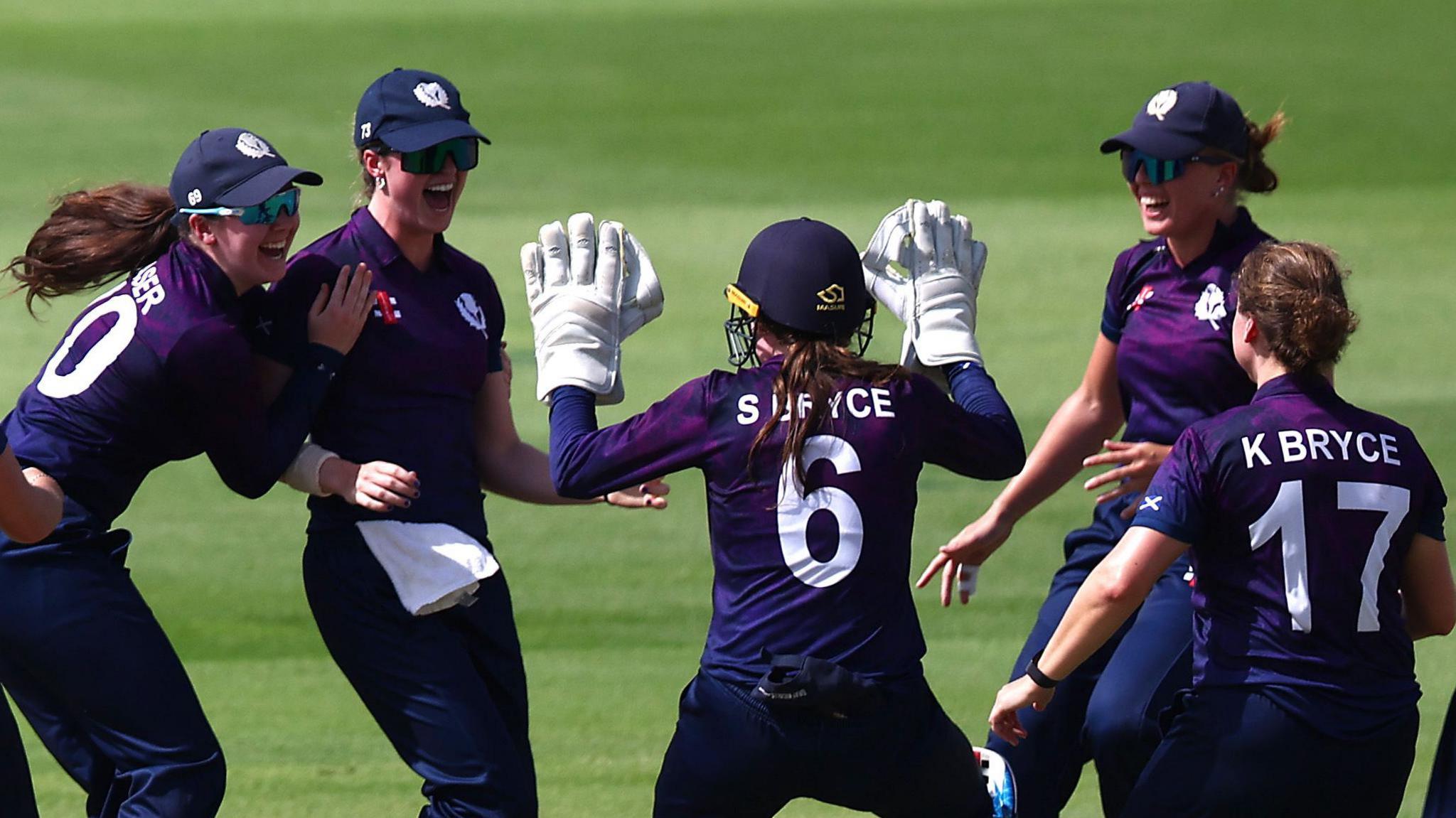 Scotland celebrate