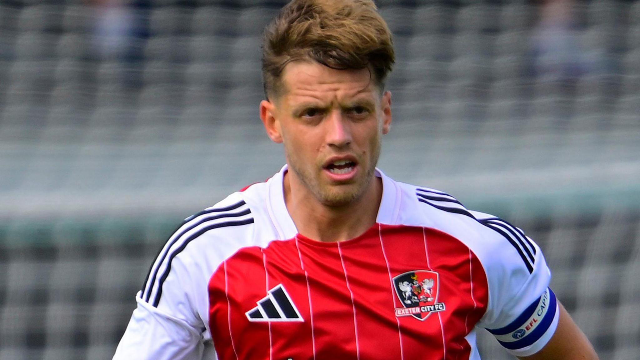 Jack Fitzwater 'proud' at becoming Exeter City captain - BBC Sport