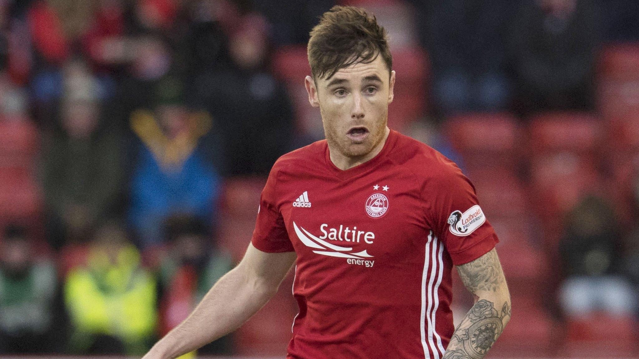 Aberdeen defender Greg Tansey joins Ross County on loan