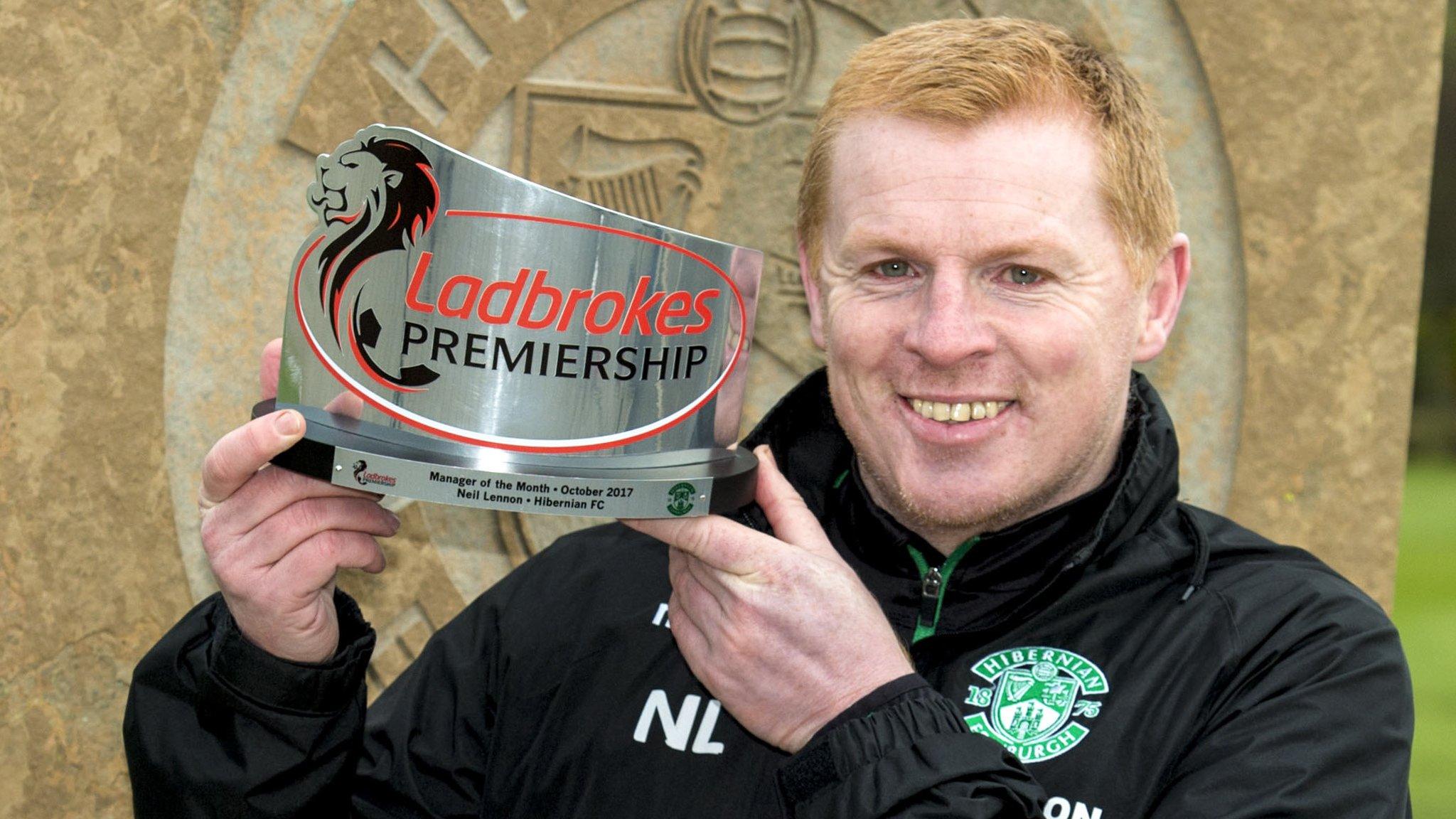 Hibernian head coach Neil Lennon